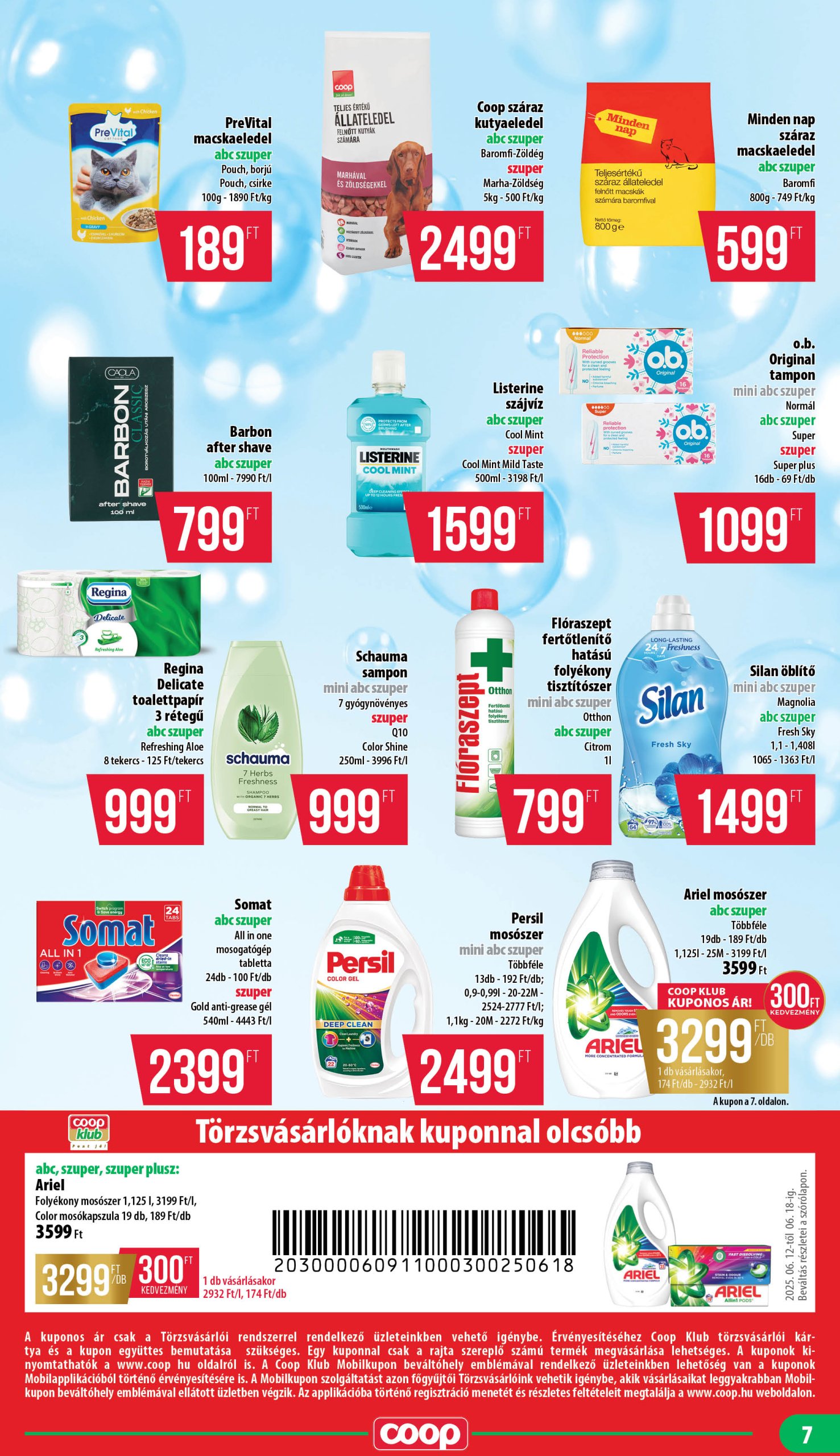 coop - Coop - Nyírzem/Szabolcs Coop akciós újság, érvényes 06.12. - 06.18. - page: 7