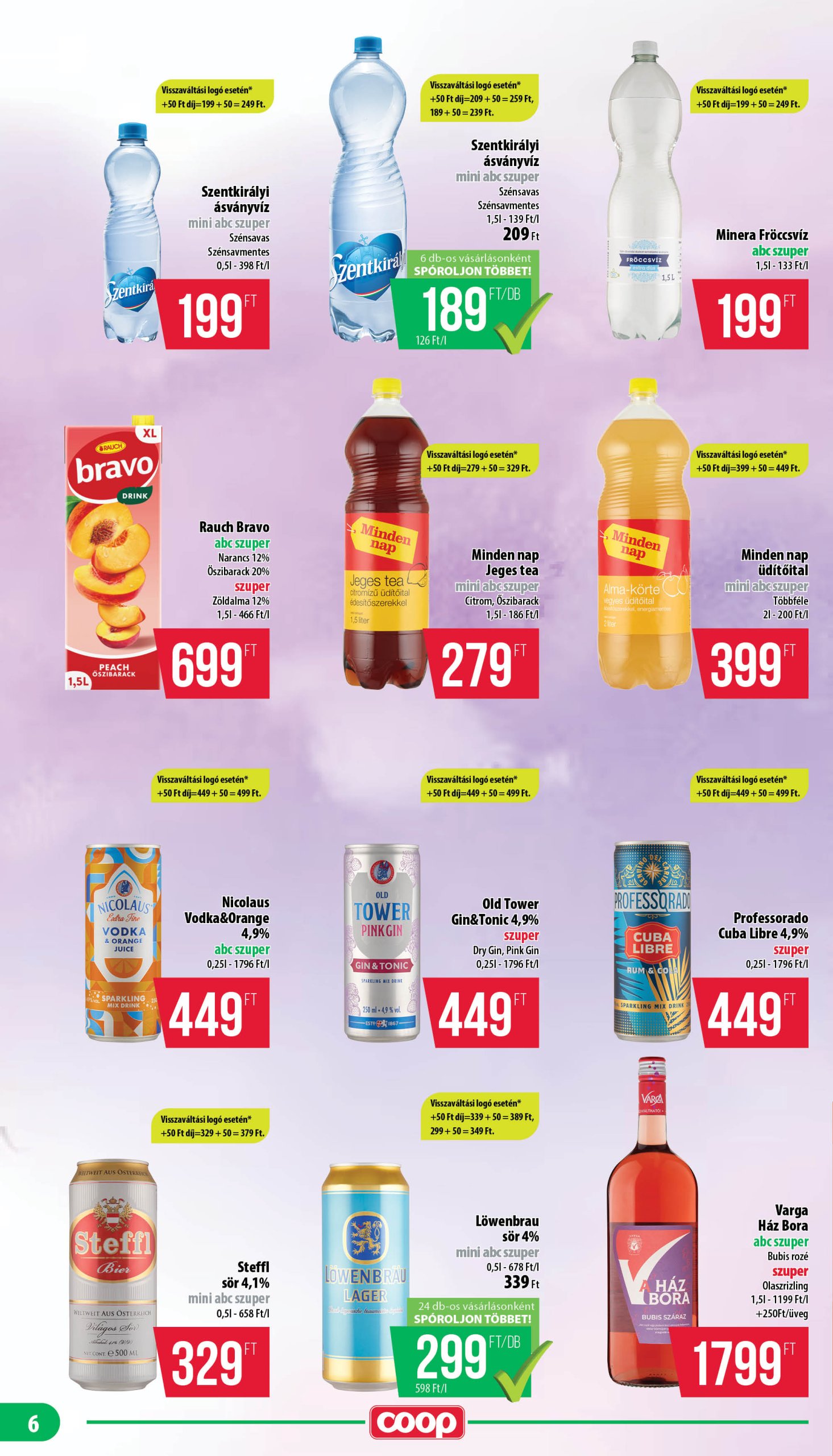 coop - Coop - Nyírzem/Szabolcs Coop akciós újság, érvényes 06.12. - 06.18. - page: 6