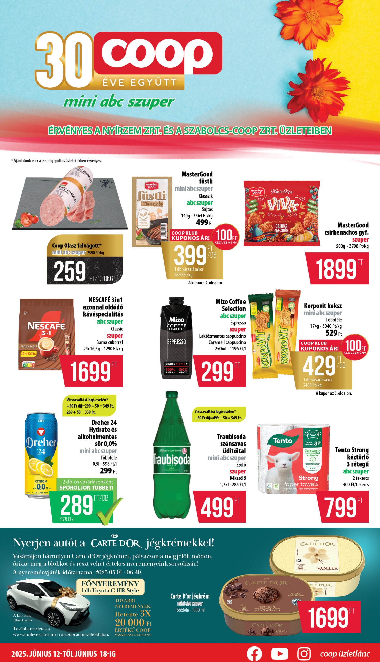 coop - Coop - Nyírzem/Szabolcs Coop akciós újság, érvényes 06.12. - 06.18.