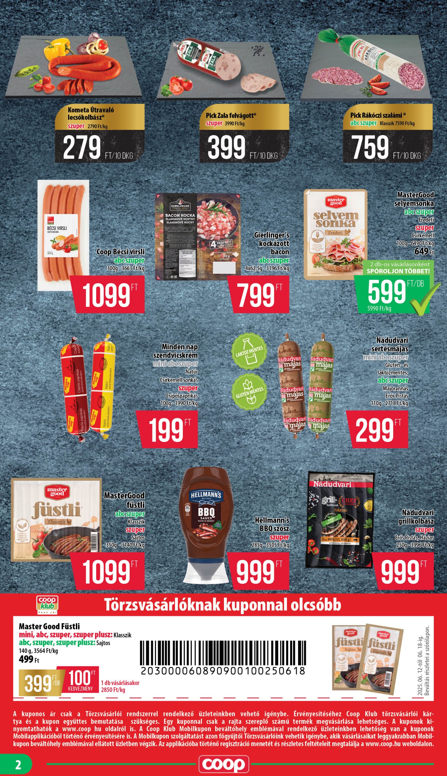 coop - Coop - Nyírzem/Szabolcs Coop akciós újság, érvényes 06.12. - 06.18. - page: 2