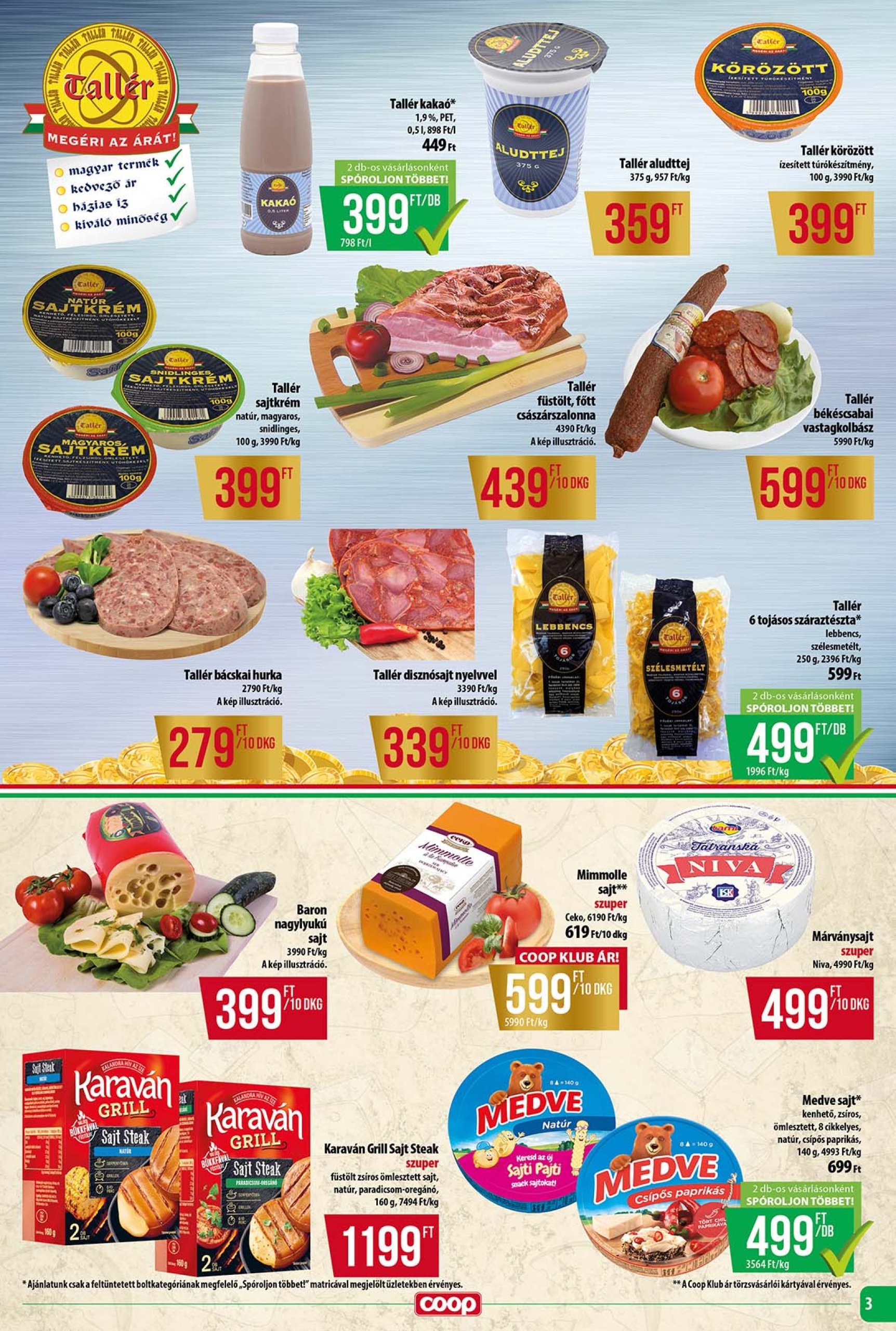 coop - Coop - Tisza - Abc-Szuper akciós újság, érvényes 06.12. - 06.18. - page: 3