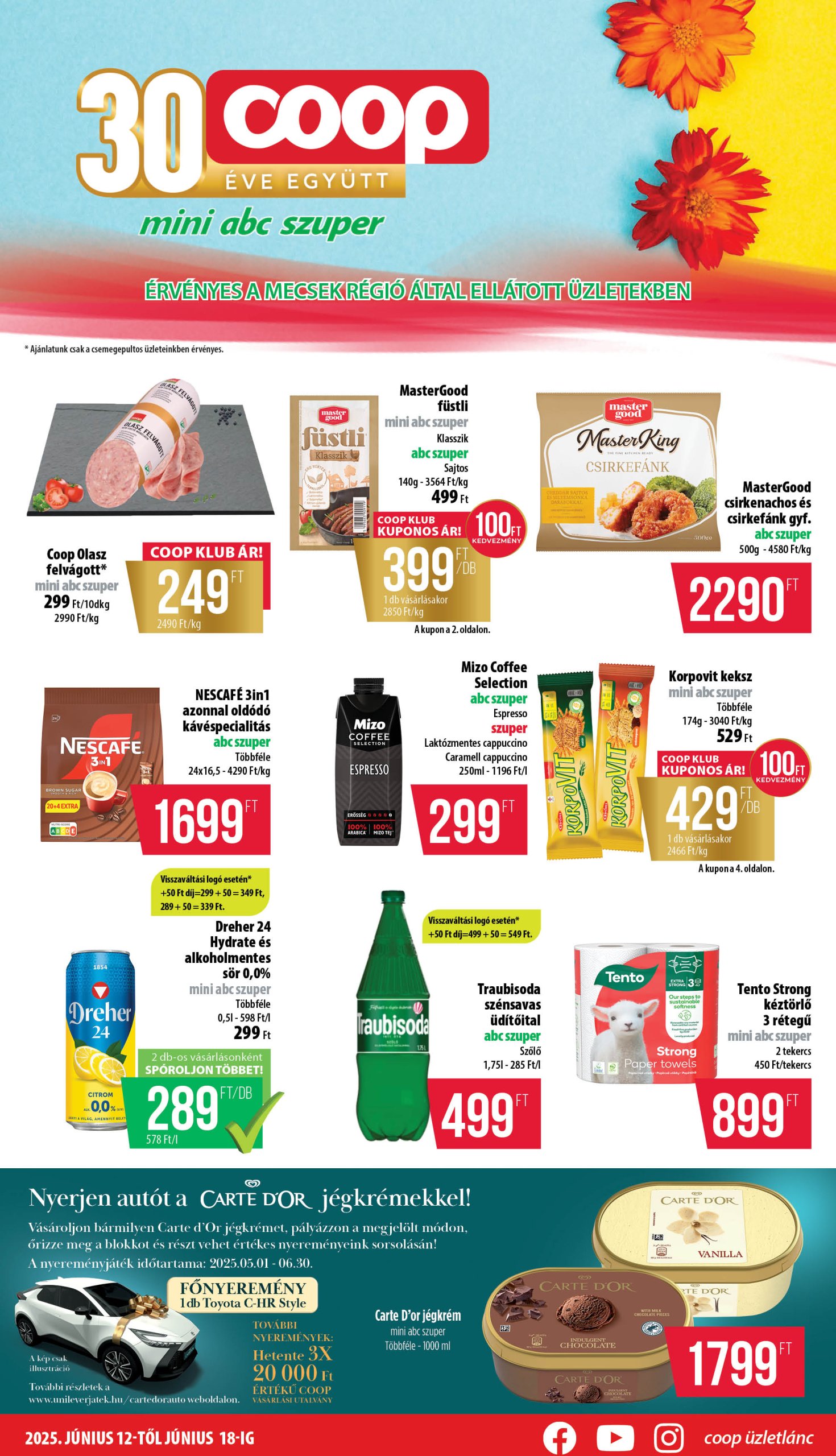 coop - Coop - Mecsek akciós újság, érvényes 06.12. - 06.18.
