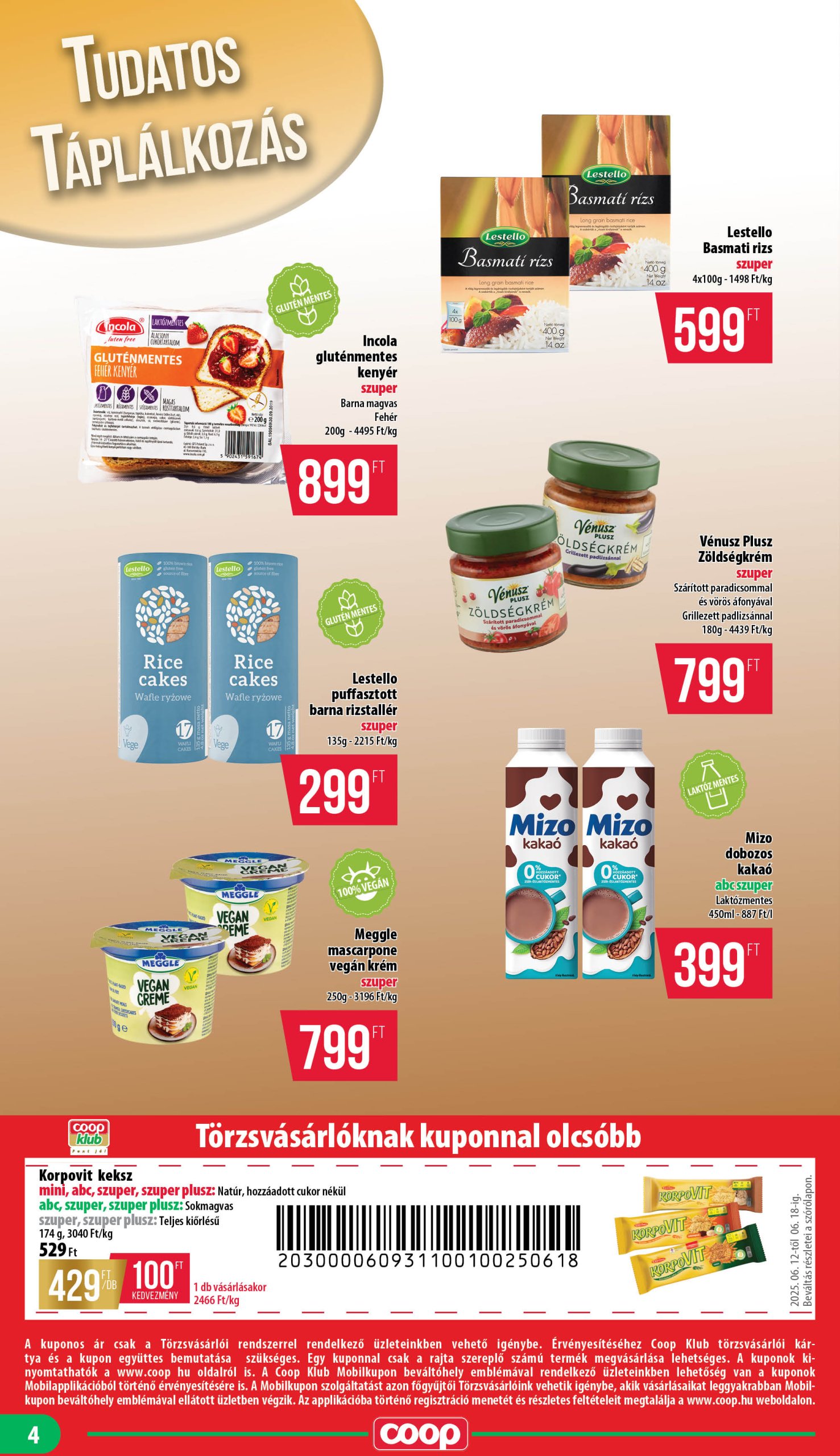 coop - Coop - Mecsek akciós újság, érvényes 06.12. - 06.18. - page: 4