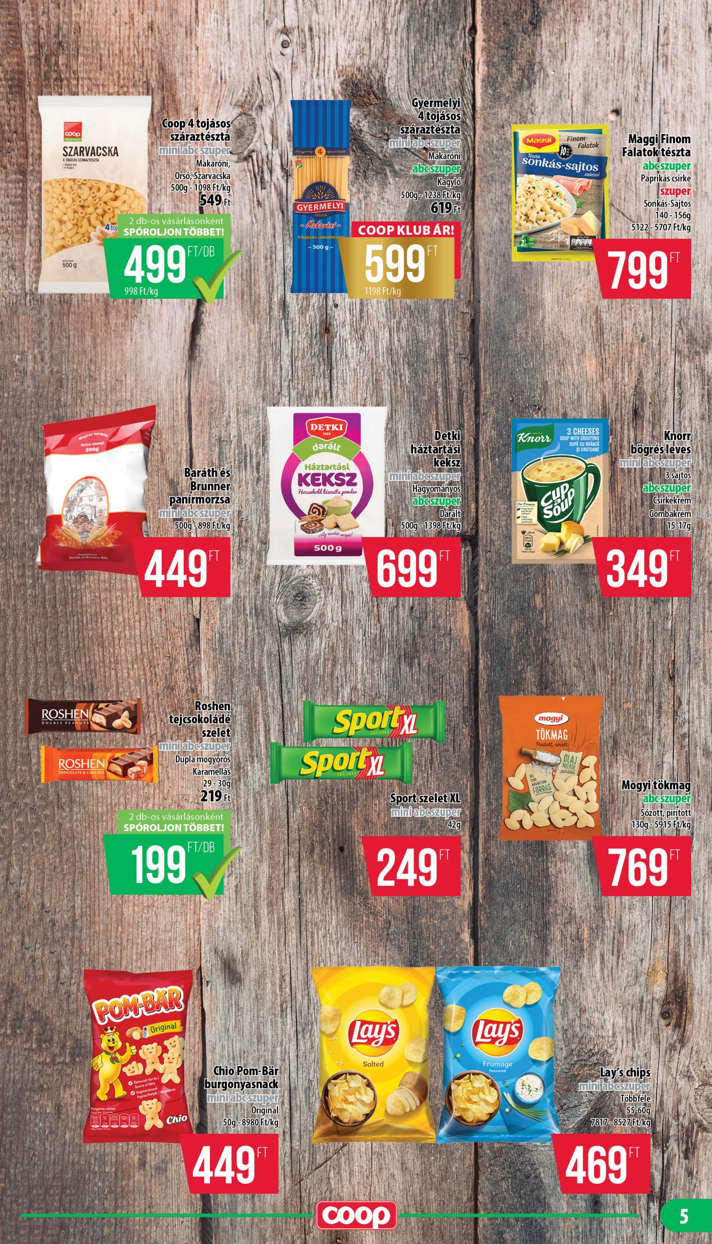 coop - Coop - Mecsek akciós újság, érvényes 06.12. - 06.18. - page: 5