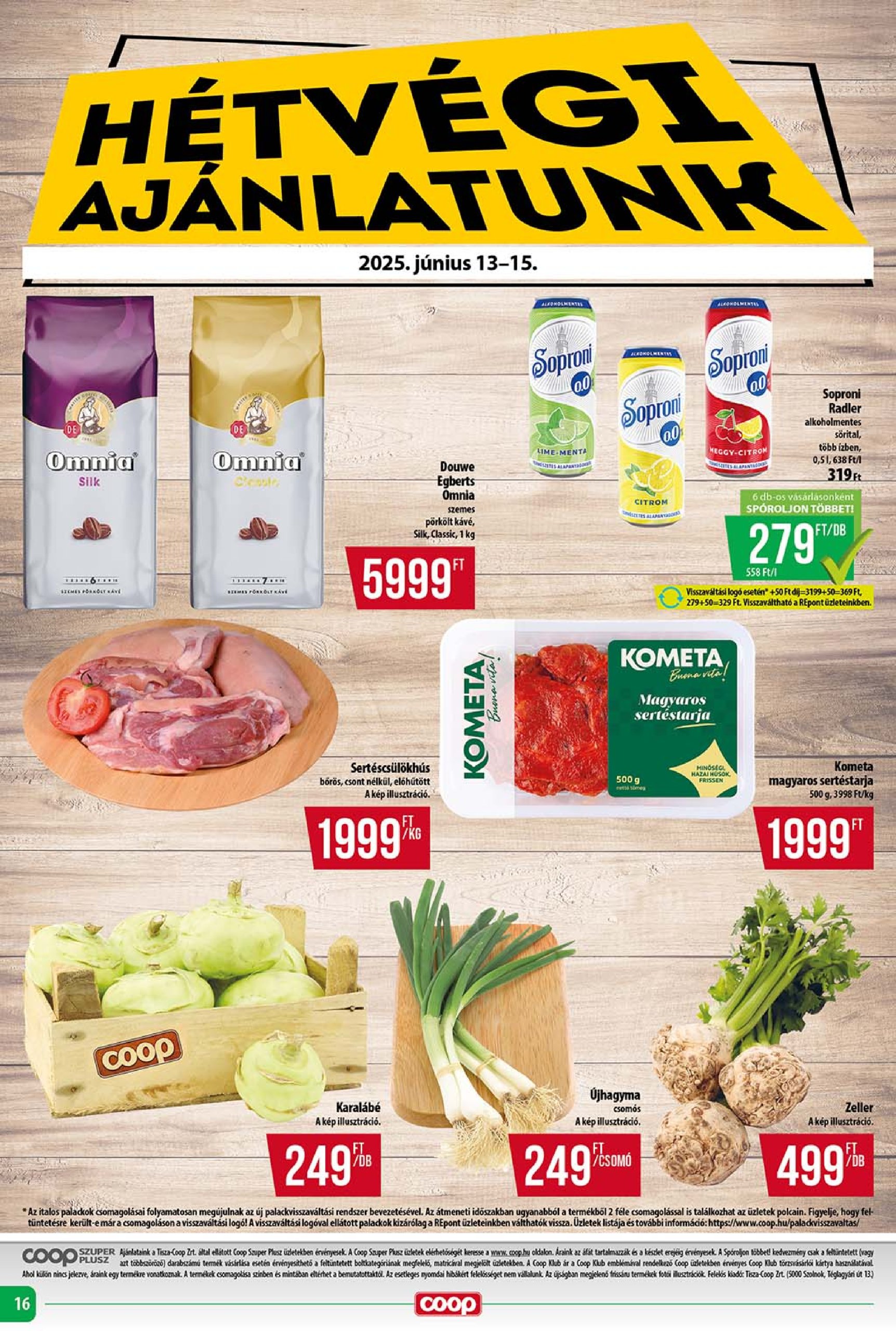 coop - Coop - Szuper Plusz akciós újság, érvényes 06.12. - 06.18. - page: 16