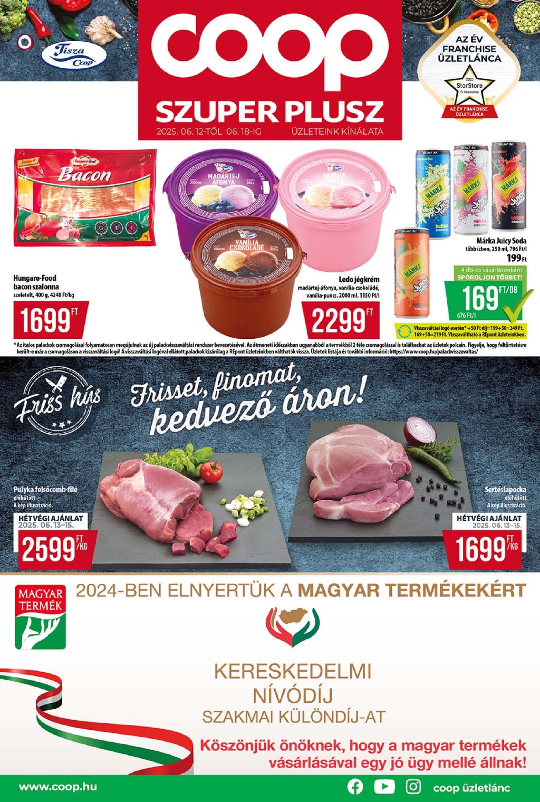 coop - Coop - Szuper Plusz akciós újság, érvényes 06.12. - 06.18. - page: 1