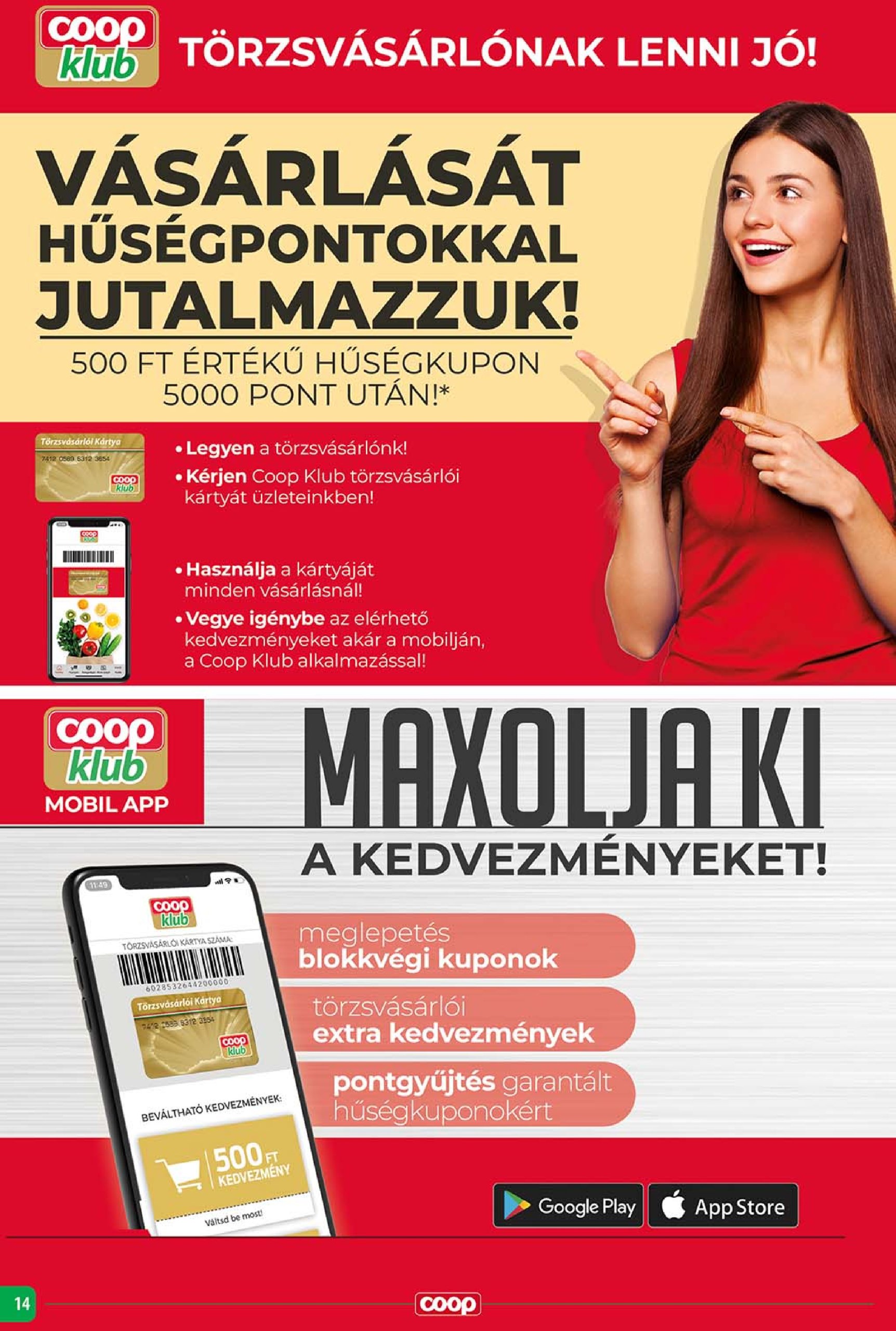 coop - Coop - Szuper Plusz akciós újság, érvényes 06.12. - 06.18. - page: 14