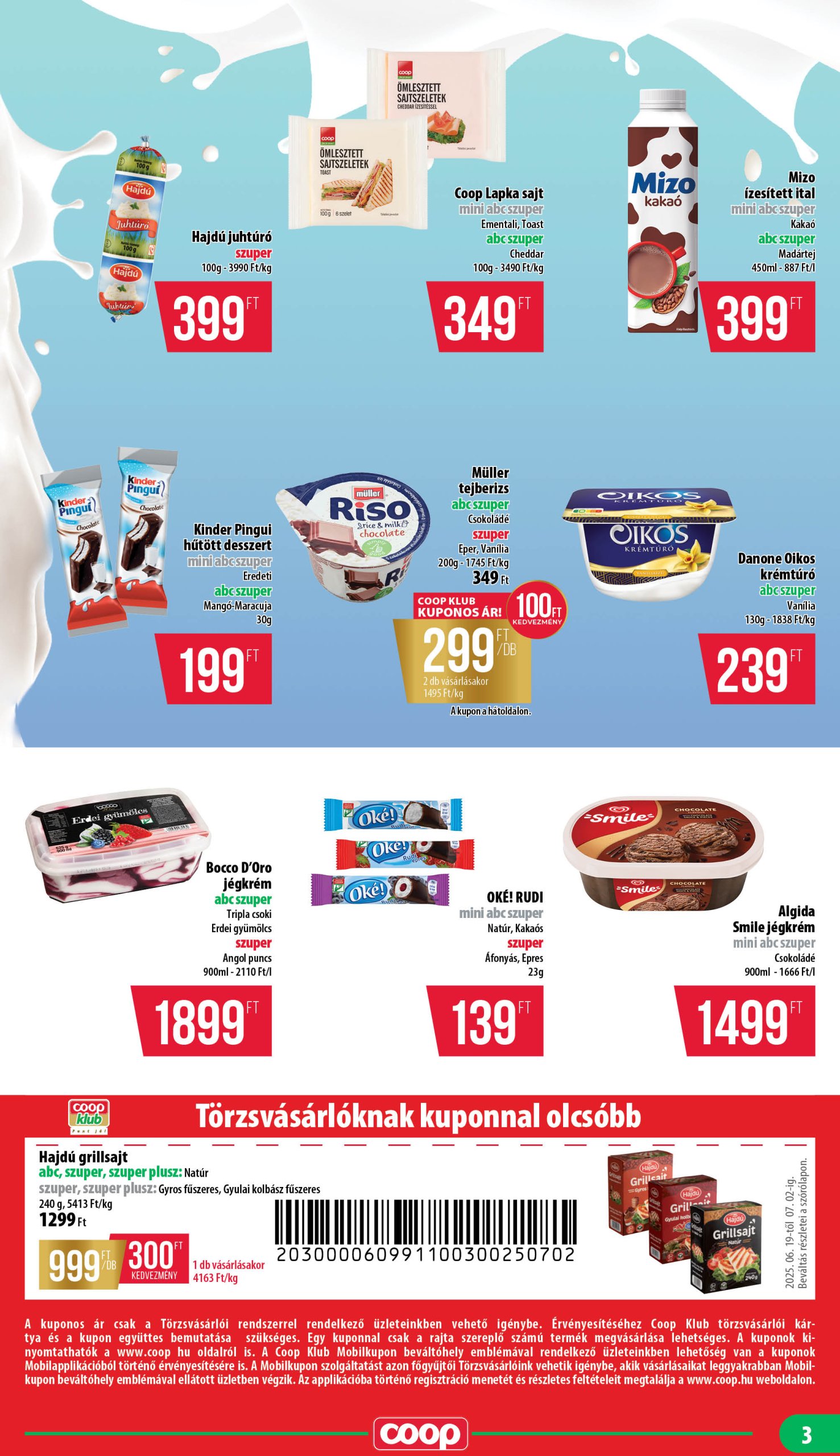 coop - Coop - Nyírzem/Szabolcs Coop akciós újság, érvényes 06.19. - 07.02. - page: 3