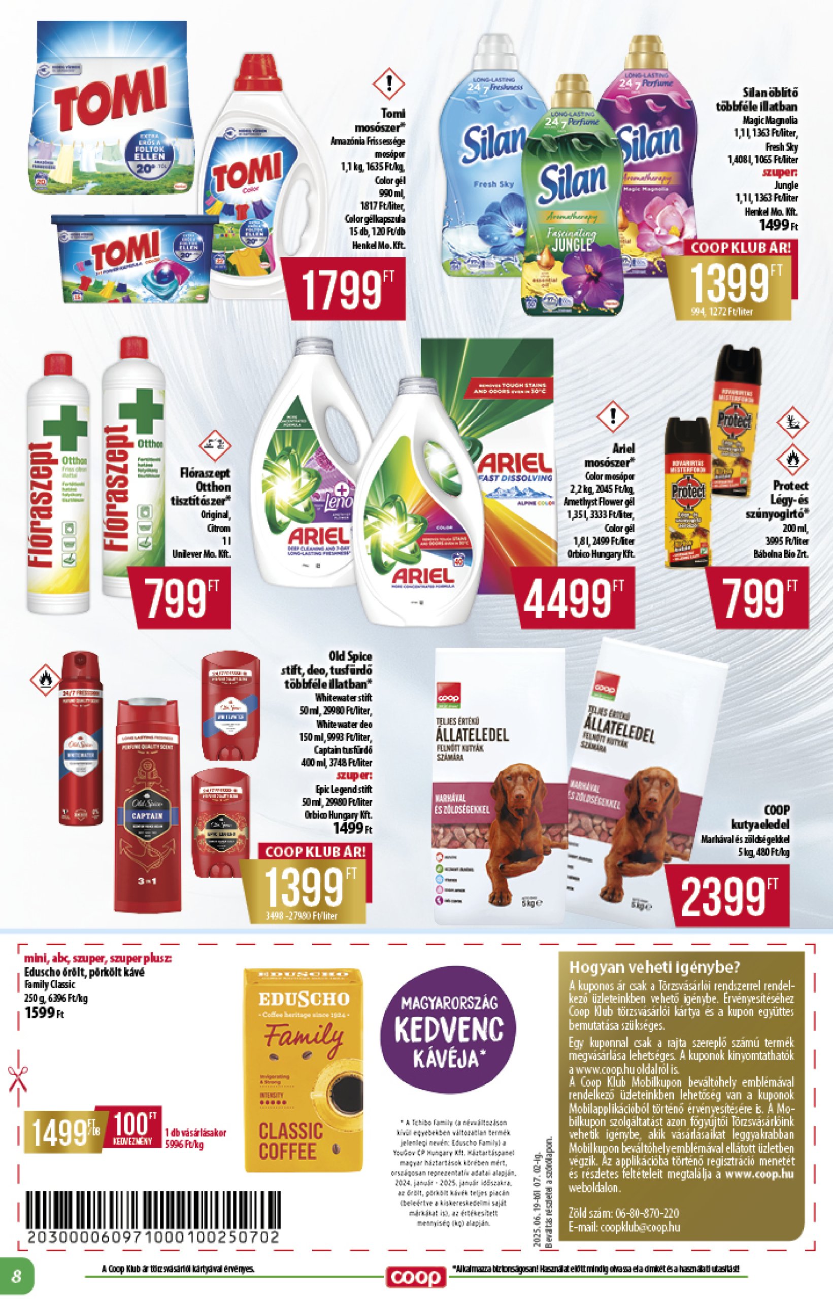 coop - Coop - Alföld akciós újság, érvényes 06.19. - 06.25. - page: 8