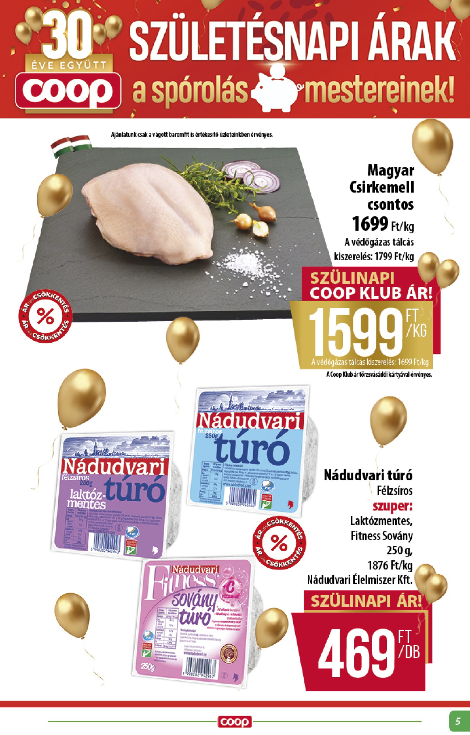 coop - Coop - Alföld akciós újság, érvényes 06.19. - 06.25. - page: 5