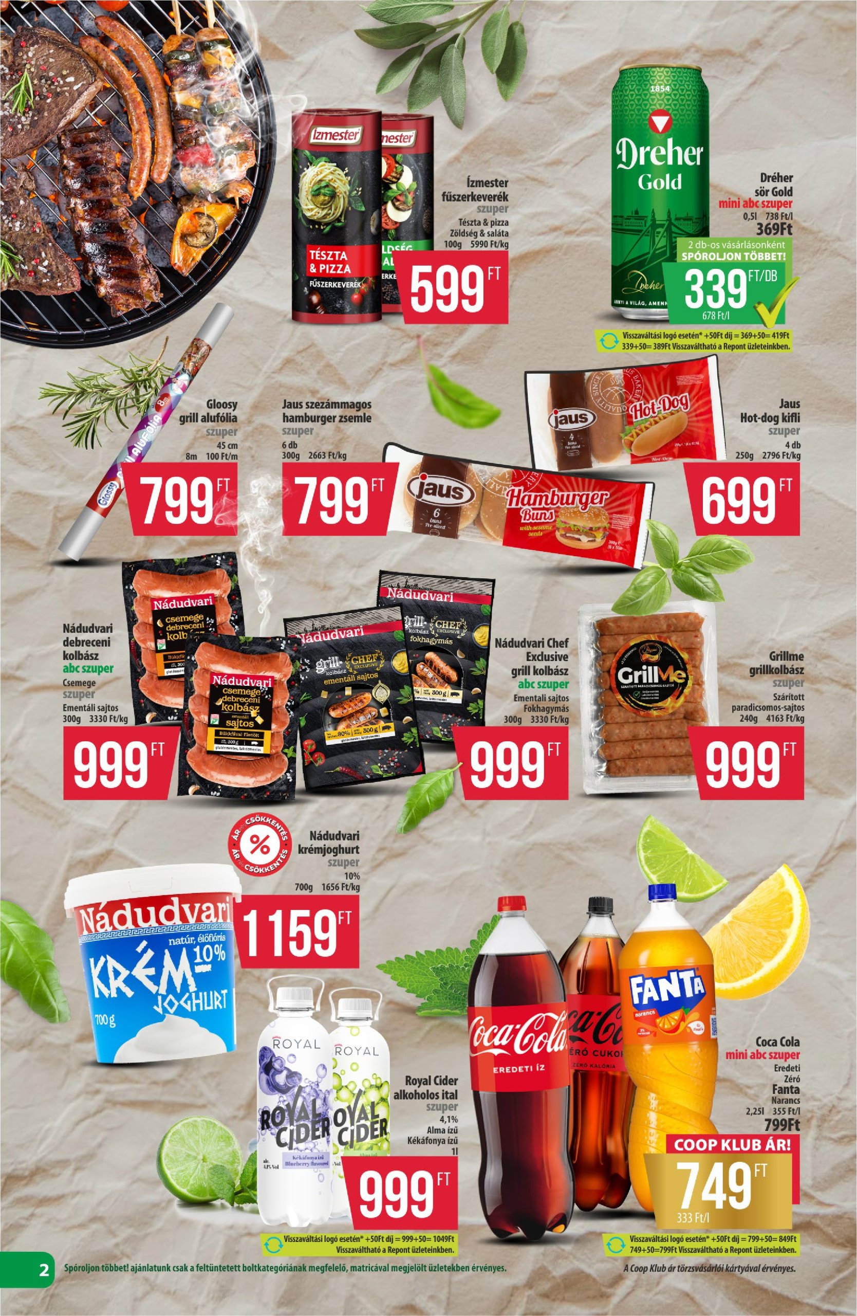 coop - Coop - Észak-Kelet akciós újság, érvényes 06.19. - 07.02. - page: 2