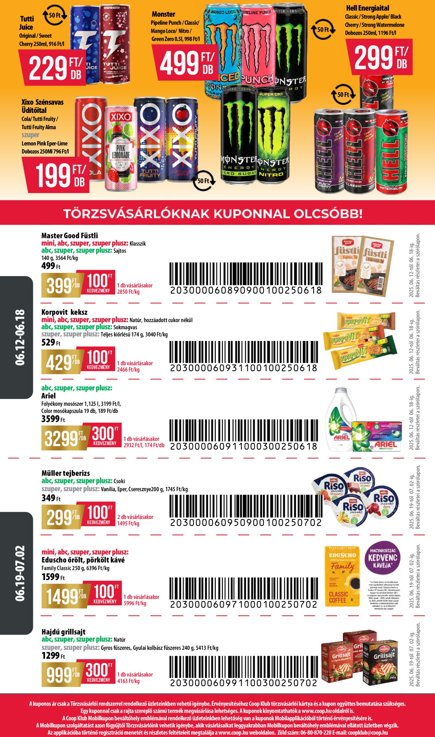 coop - Coop - Hétforrás akciós újság, érvényes 06.12. - 07.02. - page: 12