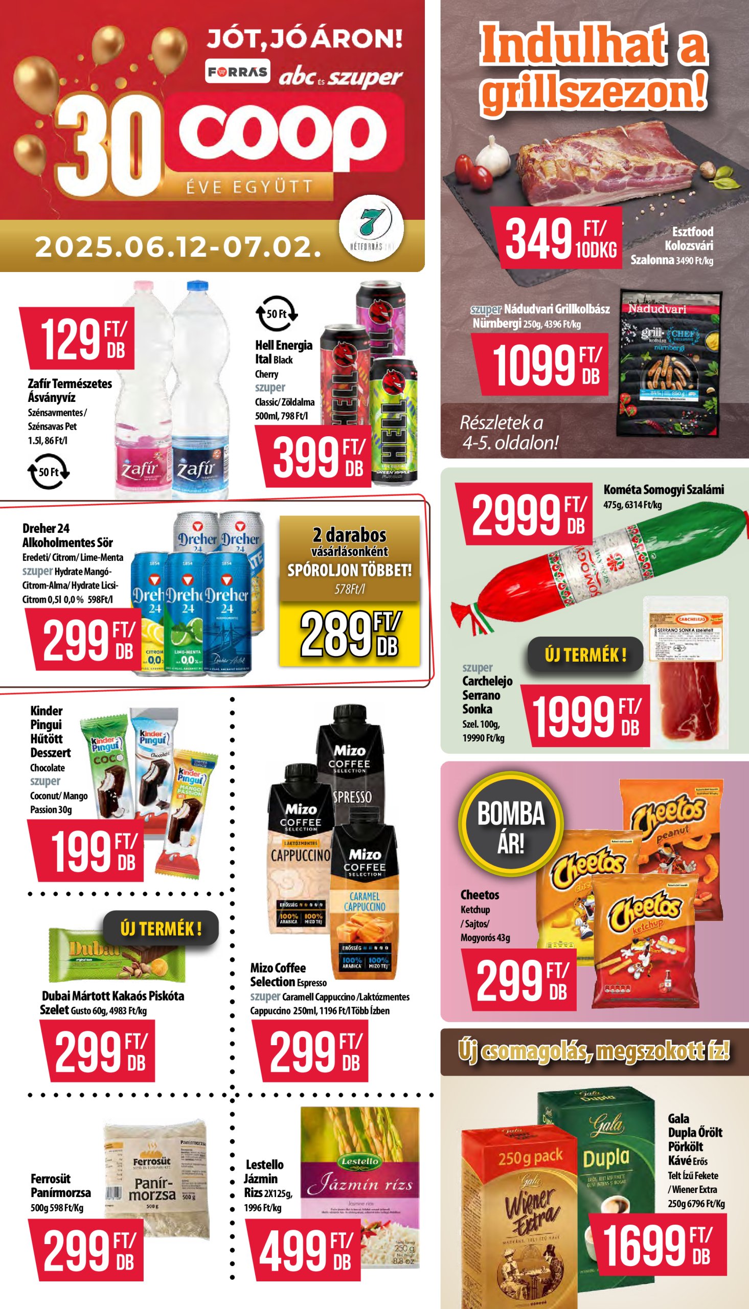 coop - Coop - Hétforrás akciós újság, érvényes 06.12. - 07.02.