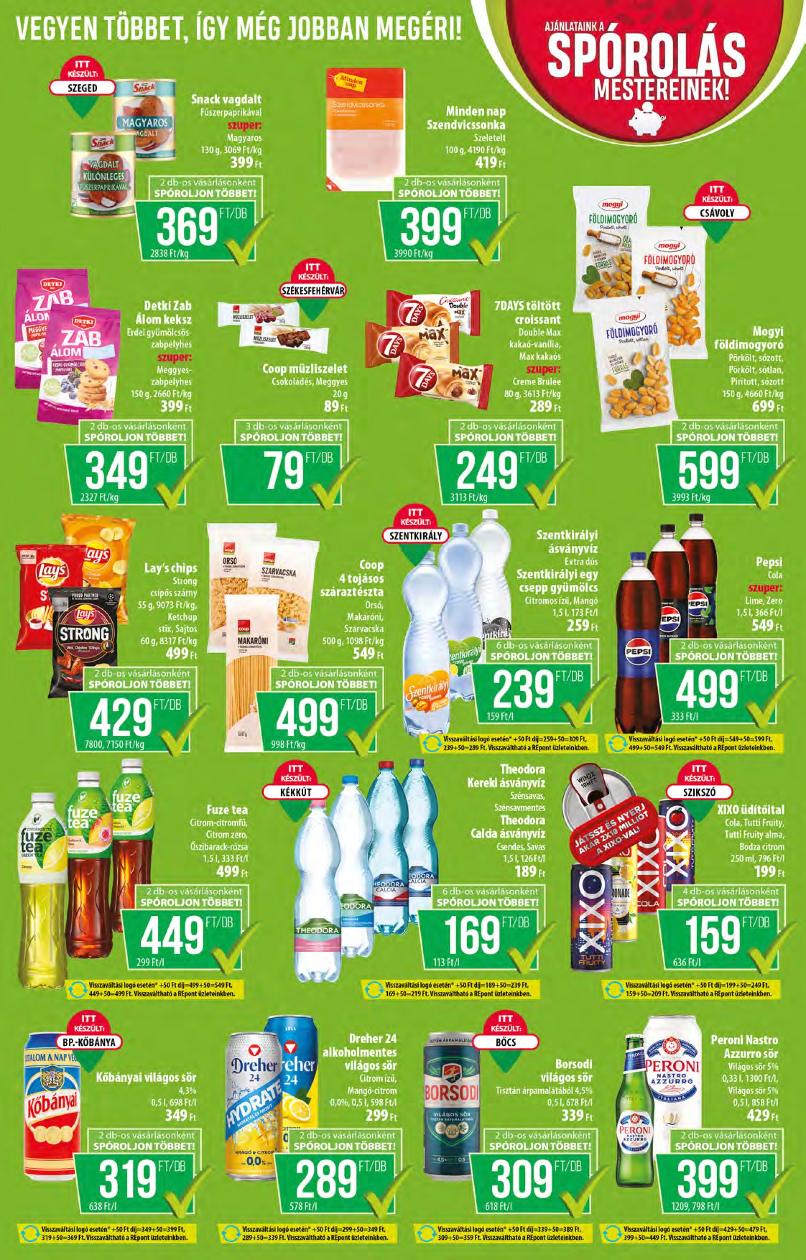 coop - Coop - Abc-Szuper akciós újság, érvényes 07.10. - 07.16. - page: 7