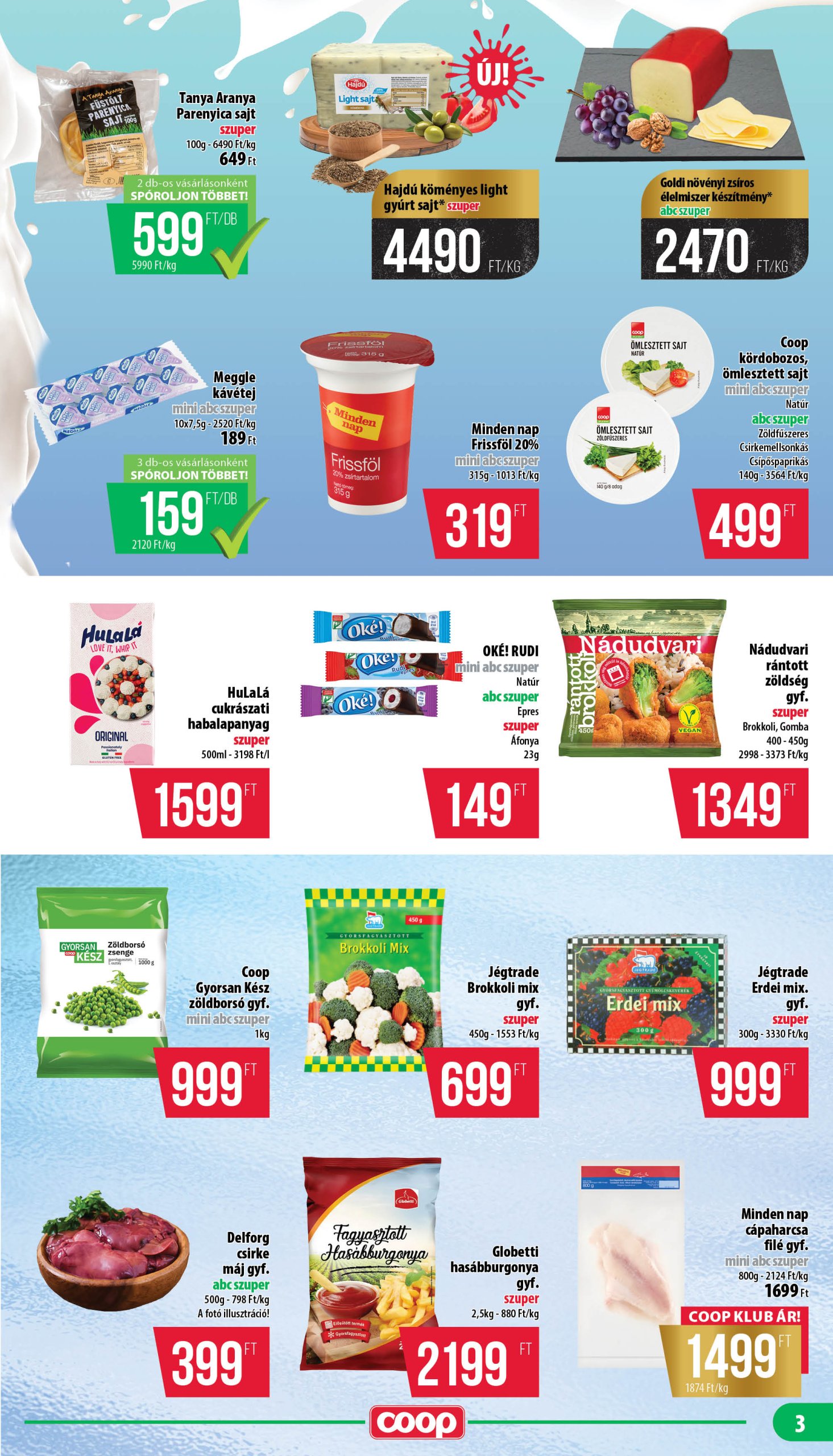 coop - Coop - Mecsek akciós újság, érvényes 07.24. - 07.30. - page: 3