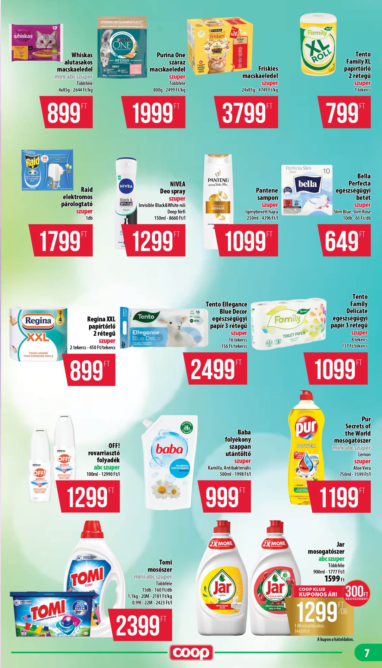 coop - Coop - Mecsek akciós újság, érvényes 07.24. - 07.30. - page: 7