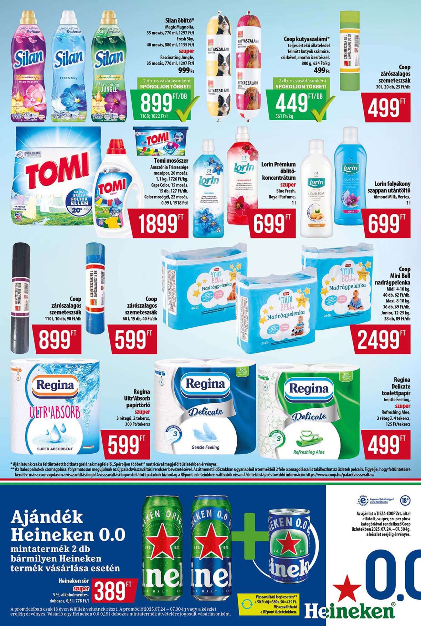 coop - Coop - Tisza - Abc-Szuper akciós újság, érvényes 07.24. - 07.30. - page: 7
