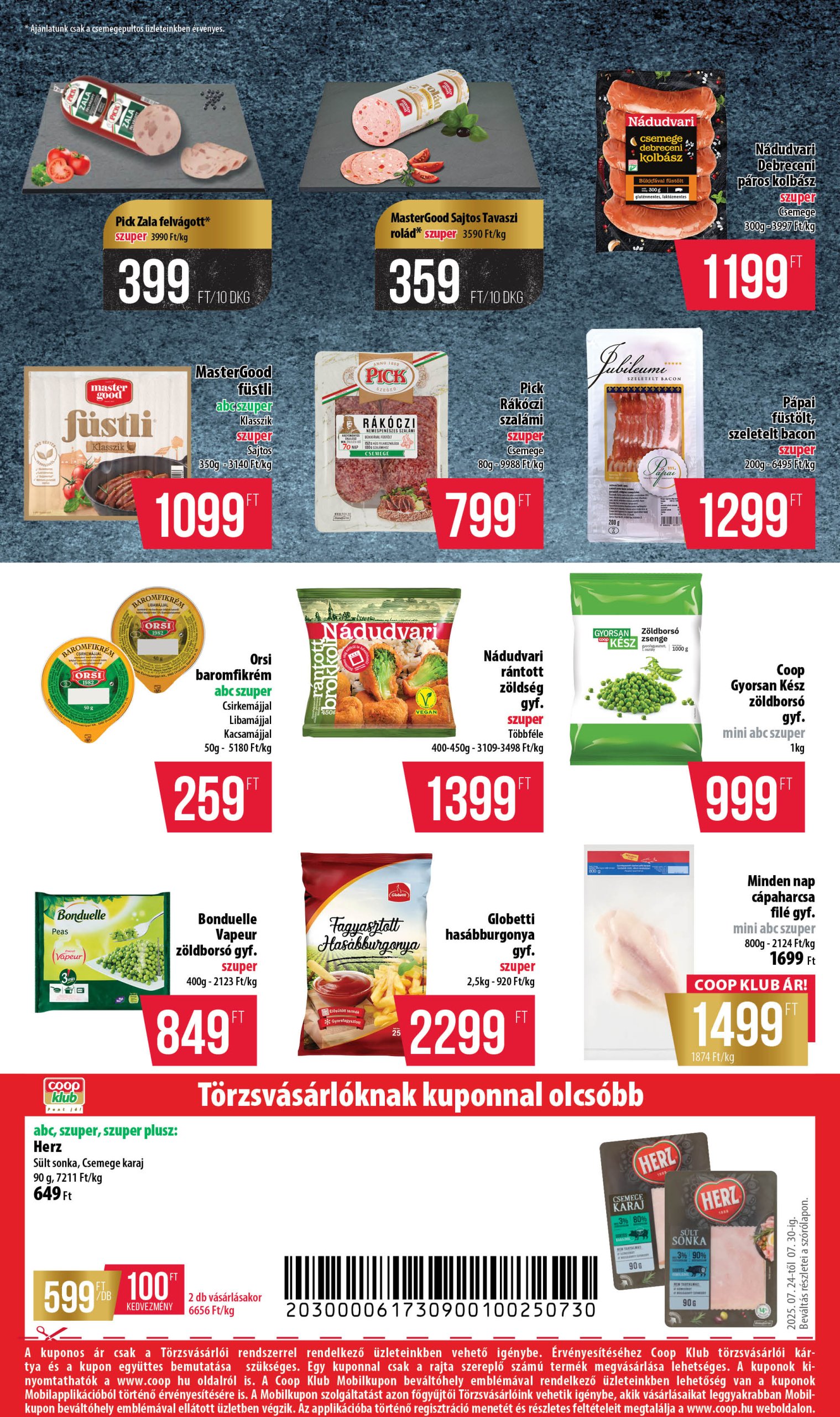 coop - Coop - Nyírzem/Szabolcs Coop akciós újság, érvényes 07.24. - 07.30. - page: 2