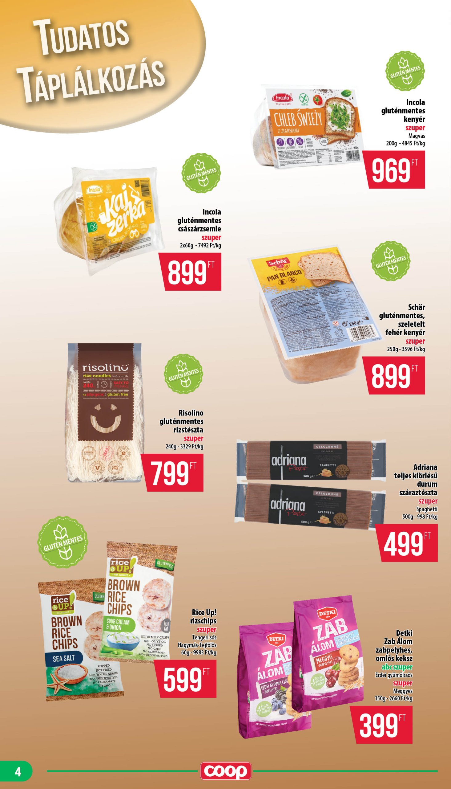 coop - Coop - Nyírzem/Szabolcs Coop akciós újság, érvényes 07.24. - 07.30. - page: 4