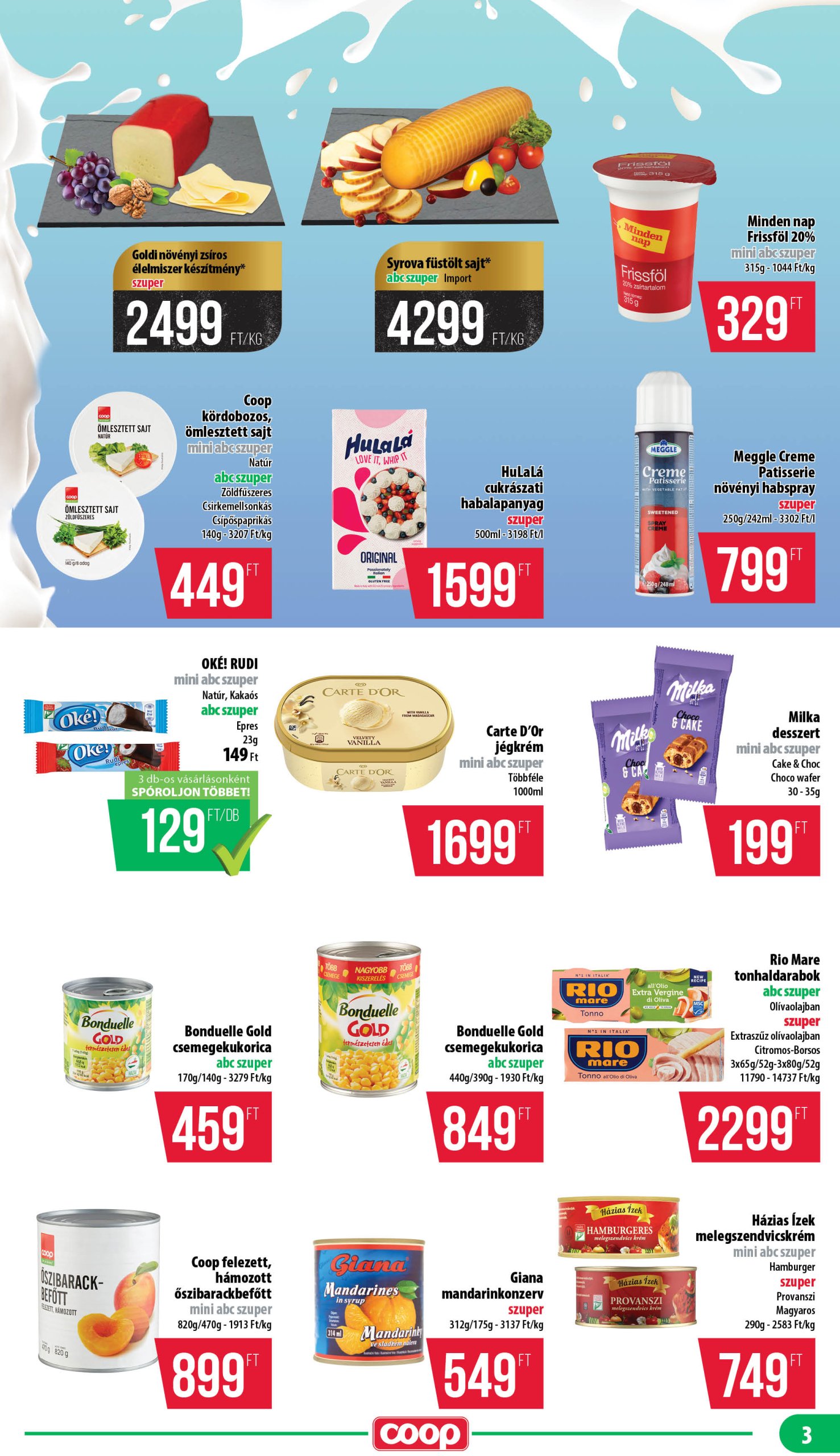 coop - Coop - Nyírzem/Szabolcs Coop akciós újság, érvényes 07.24. - 07.30. - page: 3