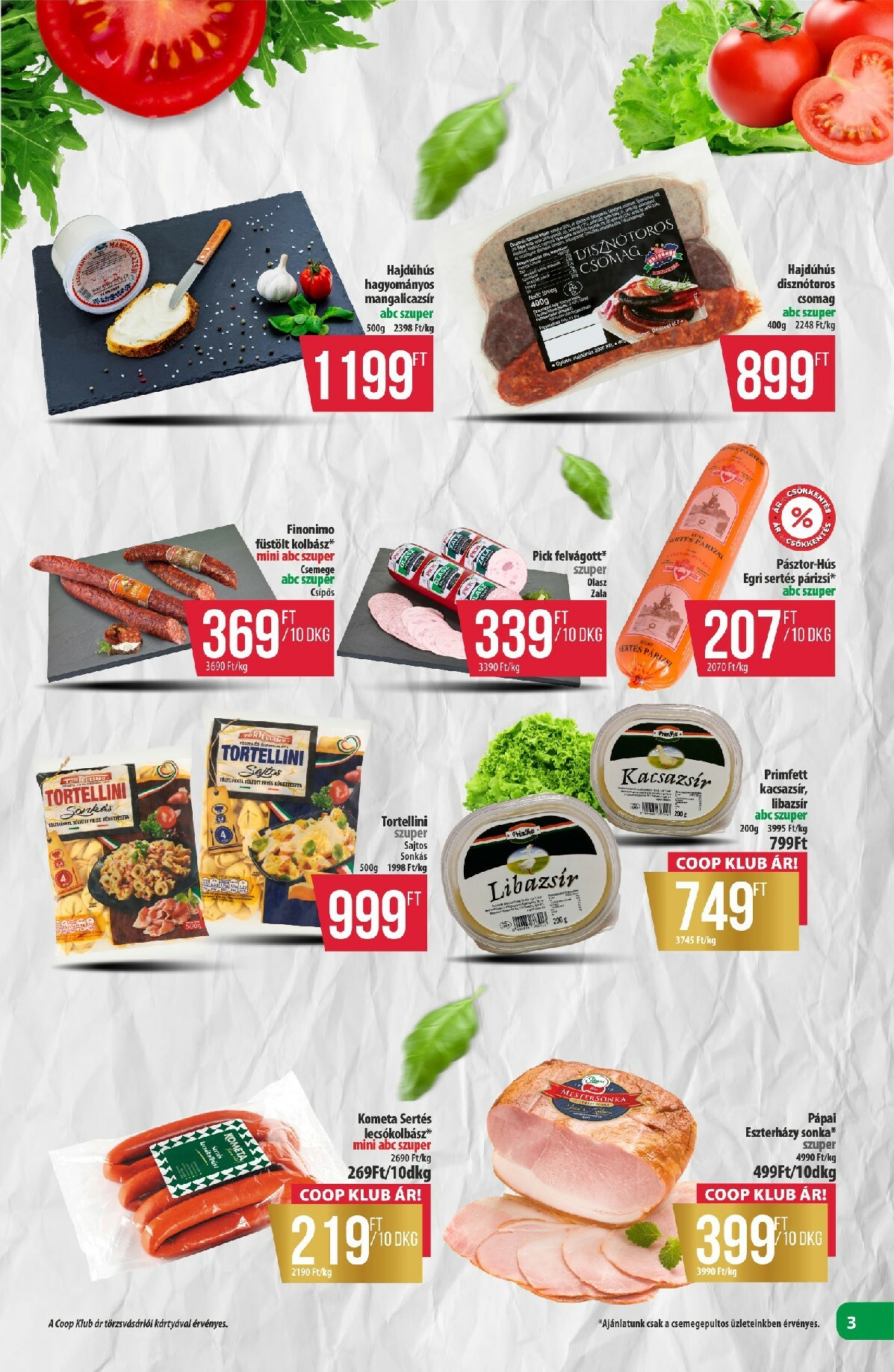 coop - Coop - Észak-Kelet akciós újság, érvényes 01.22. - 01.28. - page: 3