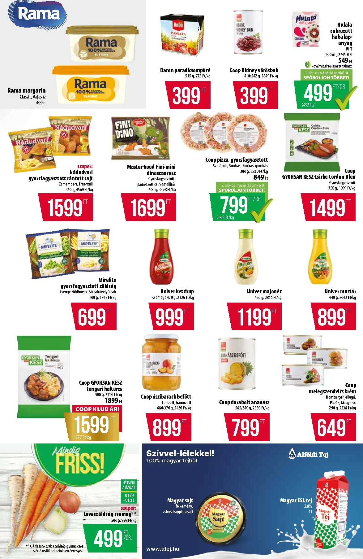 coop - Coop - Alföld - Abc-Szuper akciós újság, érvényes 01.29. - 02.04. - page: 3