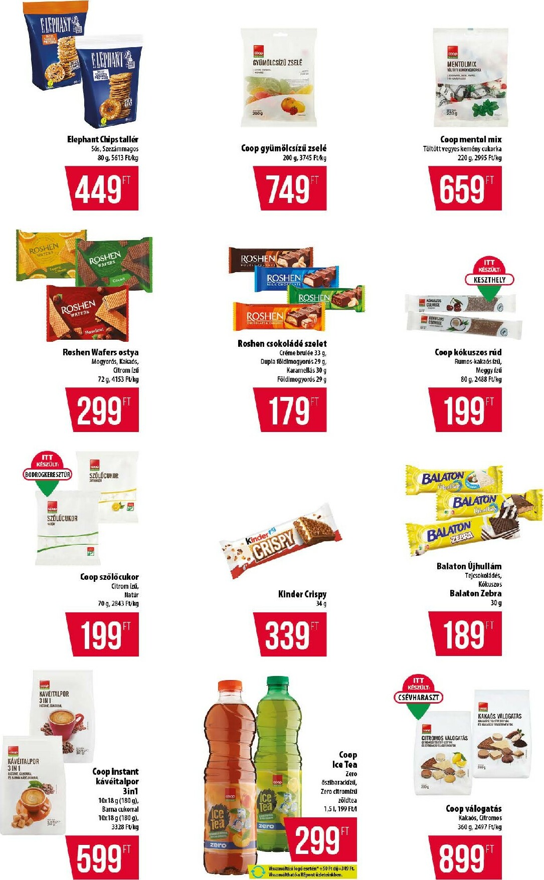 coop - Coop - Szuper Plusz Alföld akciós újság, érvényes 01.29. - 02.04. - page: 10