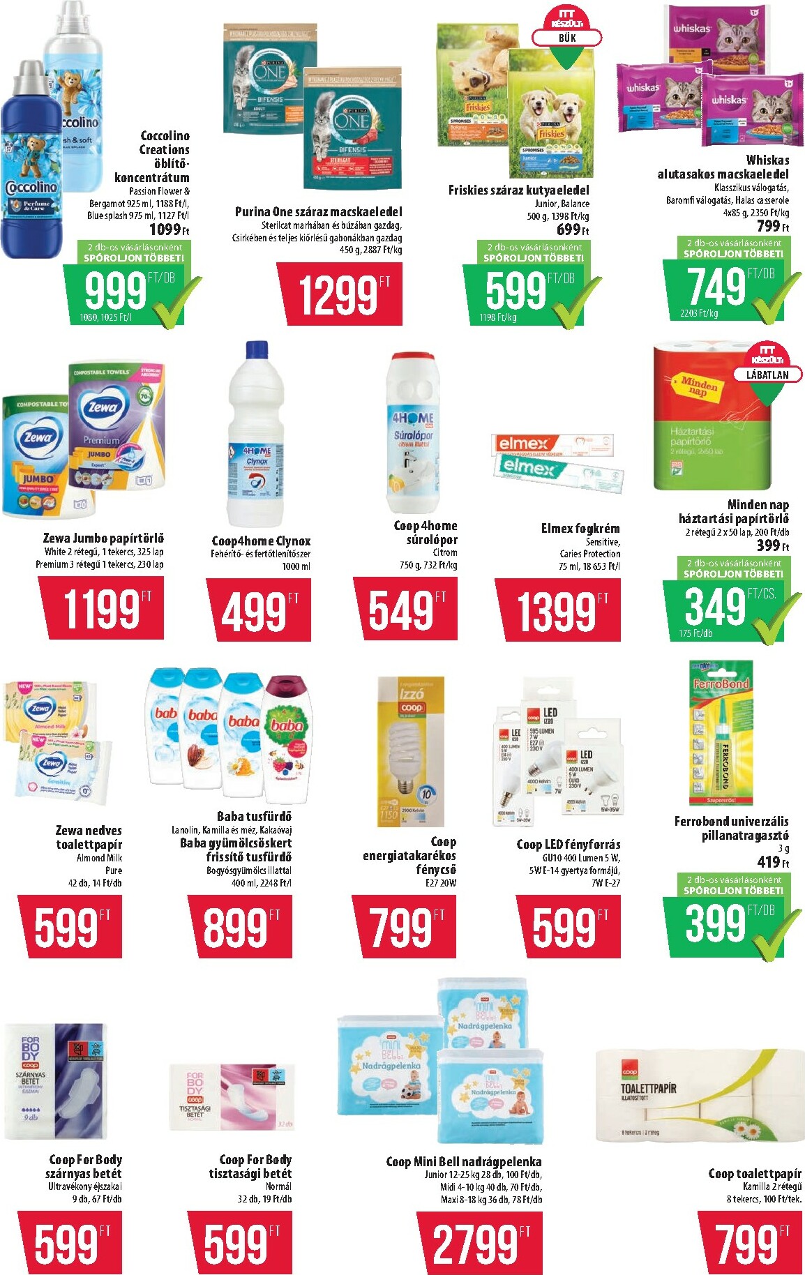 coop - Coop - Szuper Plusz Tisza akciós újság, érvényes 2026.02.05. - 2026.02.11. - page: 11