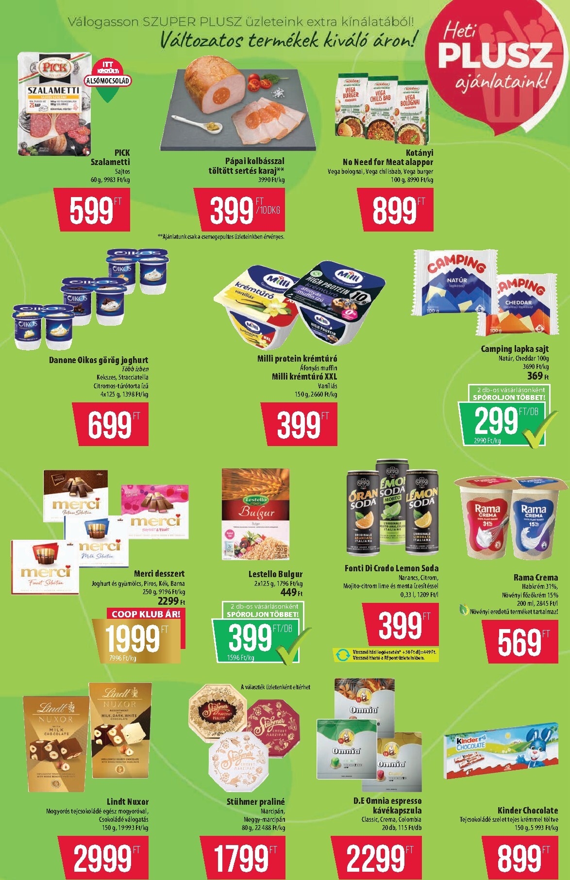 coop - Coop - Tisza Szuper Plusz akciós újság, érvényes 2026.03.05. - 2026.03.11. - page: 8