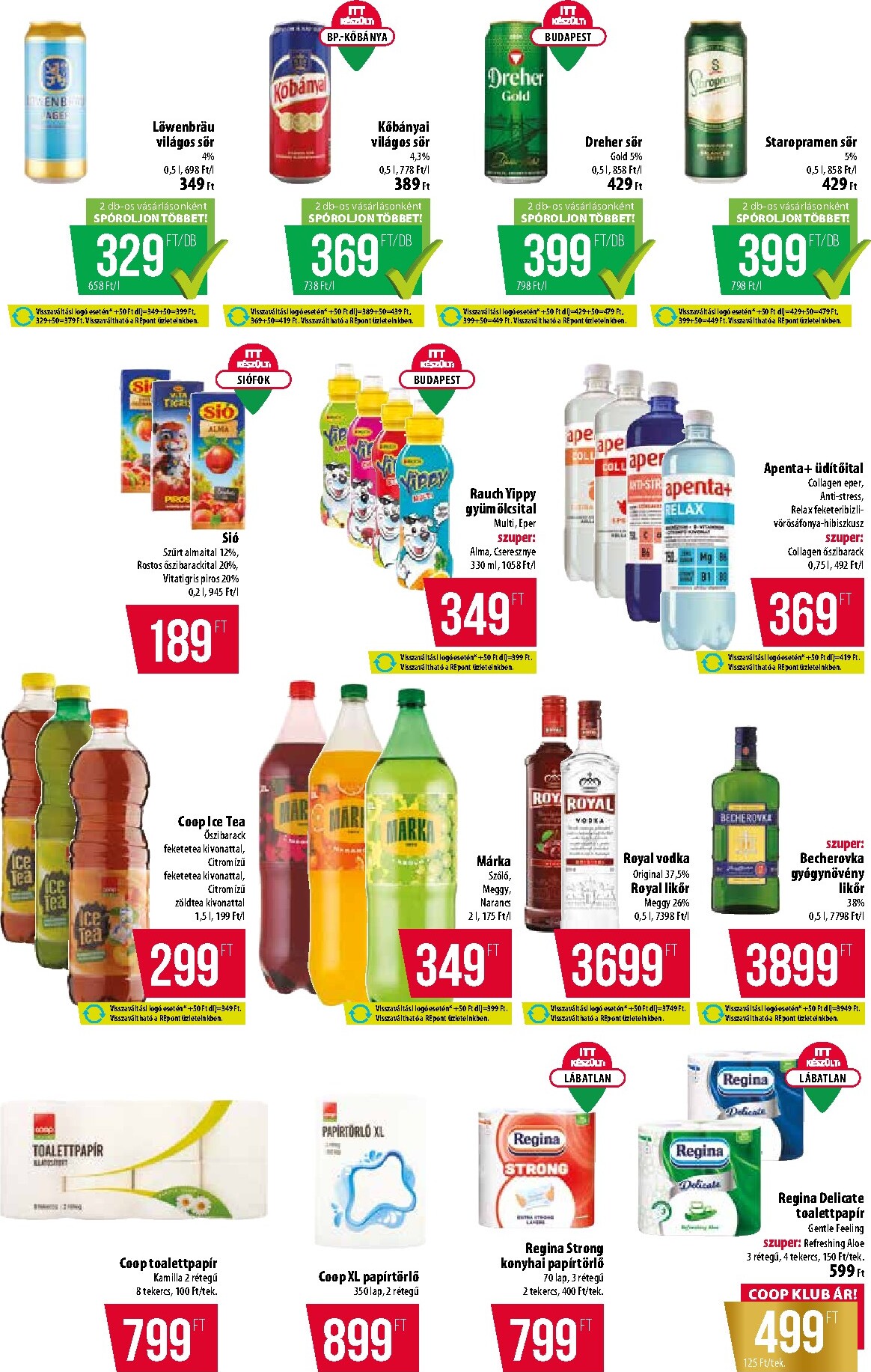 coop - Coop - Alföld - Abc-Szuper akciós újság, érvényes 2026.03.12. - 2026.03.18. - page: 10