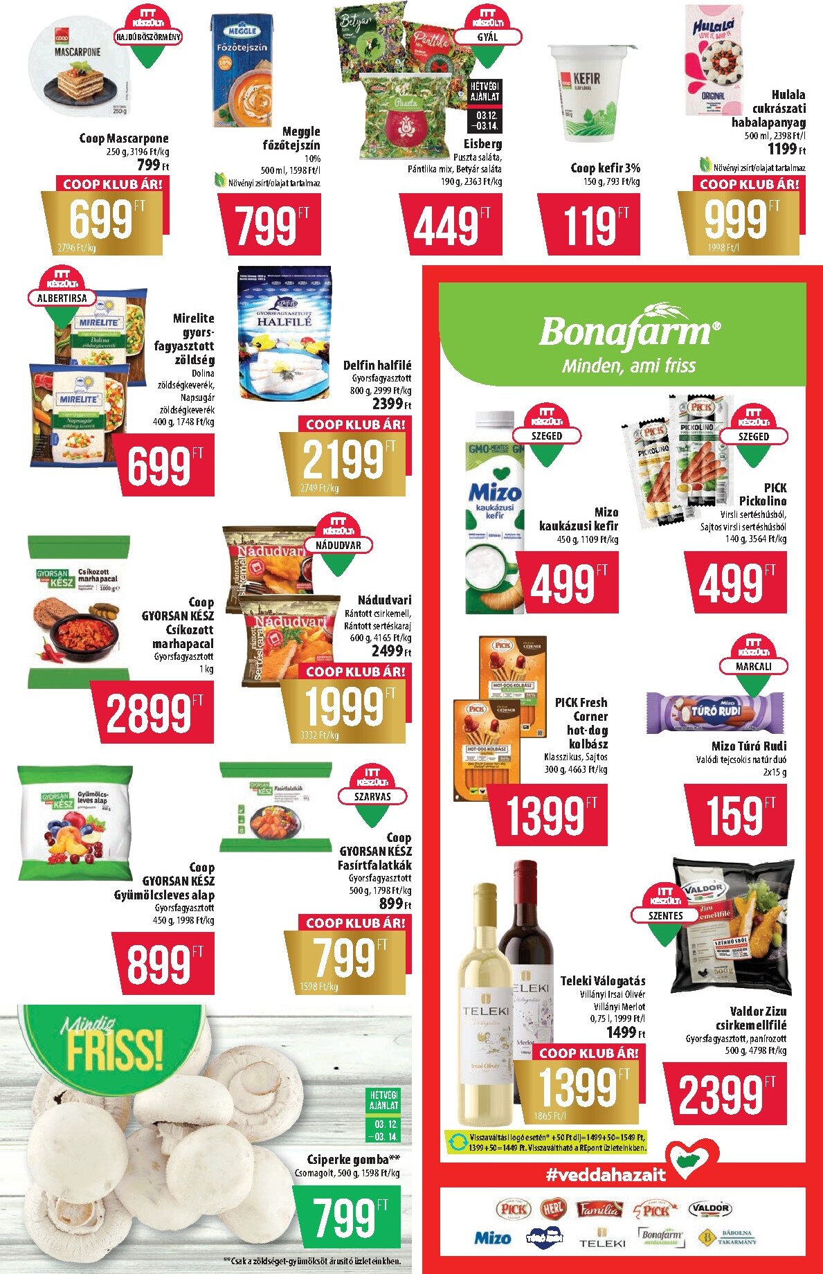 coop - Coop - Alföld Szuper Plusz akciós újság, érvényes 2026.03.12. - 2026.03.18. - page: 3