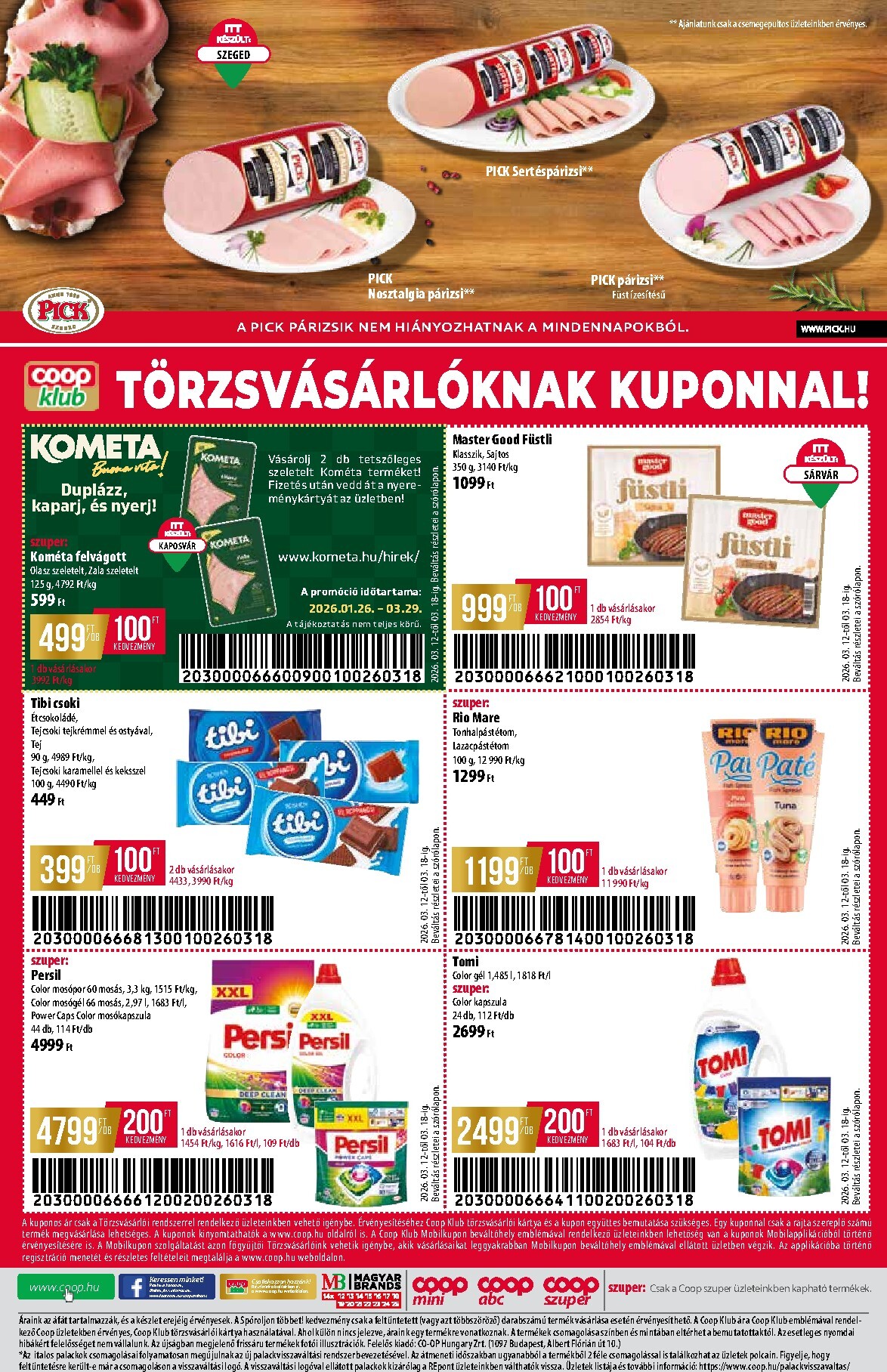 coop - Coop - Észak-Kelet - Abc Szuper akciós újság, érvényes 2026.03.12. - 2026.03.18. - page: 12