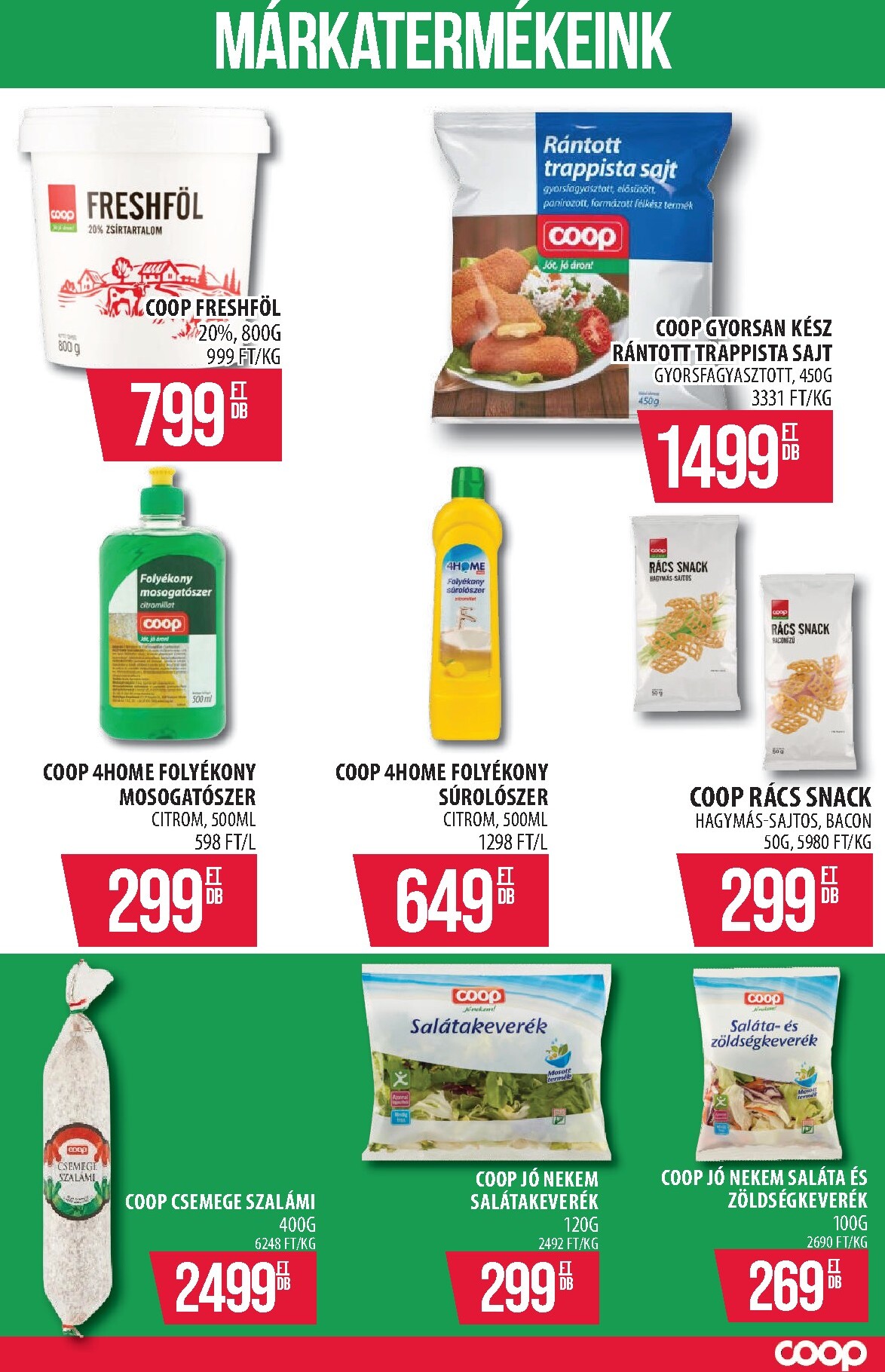 coop - Coop - Szolnok akciós újság, érvényes 2026.03.12. - 2026.03.14. - page: 6