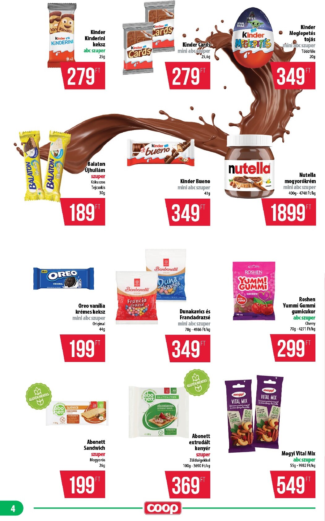 coop - Coop - Nyírzem/Szabolcs Coop akciós újság, érvényes 2026.03.19. - 2026.03.25. - page: 4