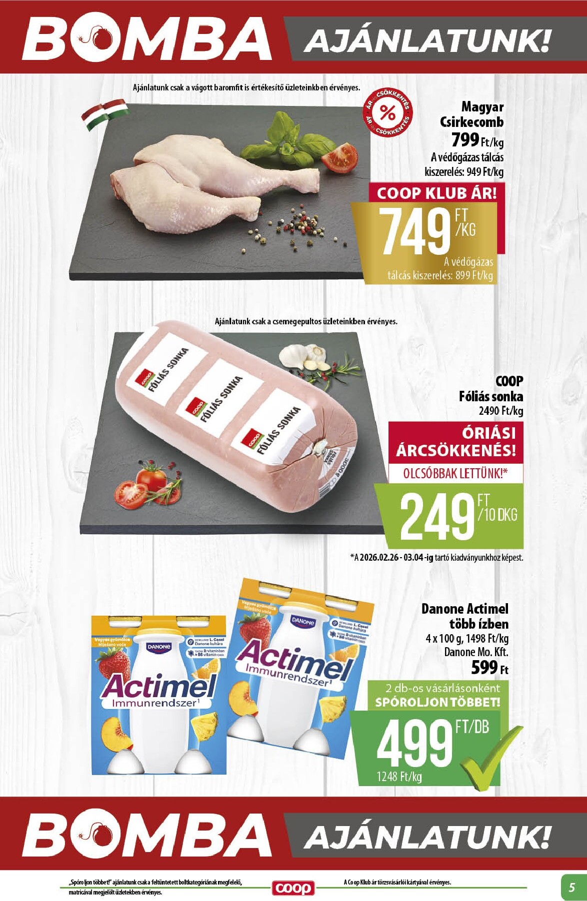 coop - Coop - Alföld akciós újság, érvényes 2026.03.19. - 2026.03.25. - page: 5