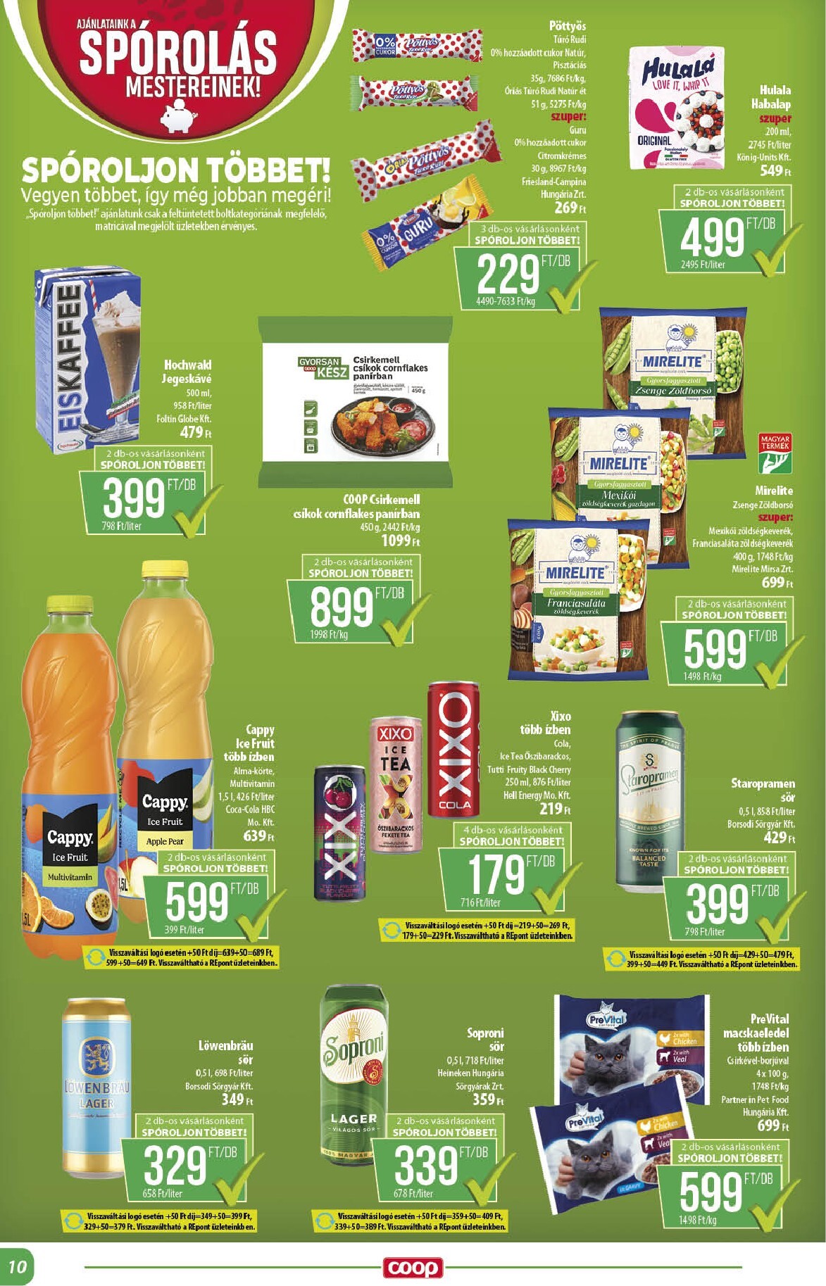 coop - Coop - Alföld akciós újság, érvényes 2026.03.19. - 2026.03.25. - page: 10