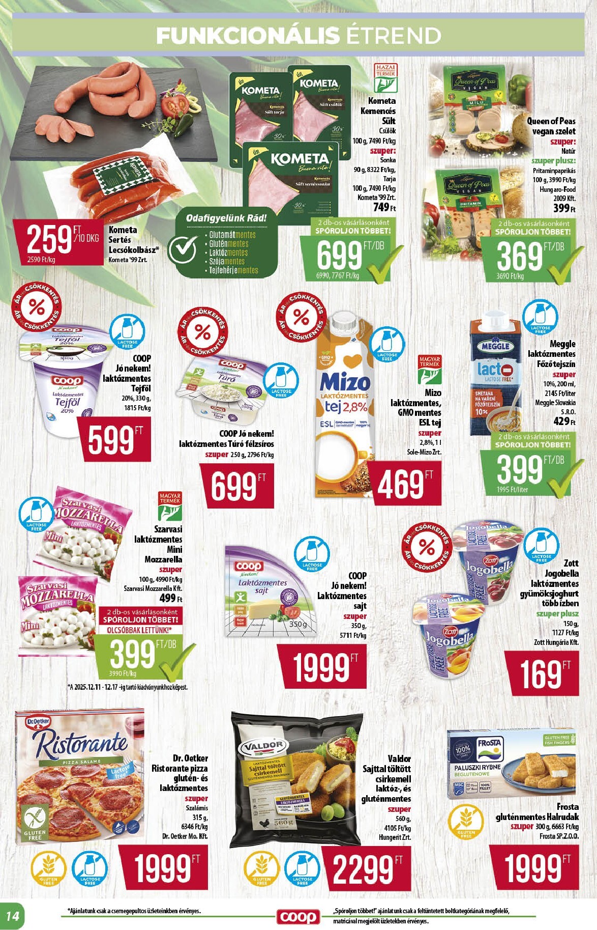 coop - Coop - Alföld akciós újság, érvényes 2026.03.19. - 2026.03.25. - page: 14