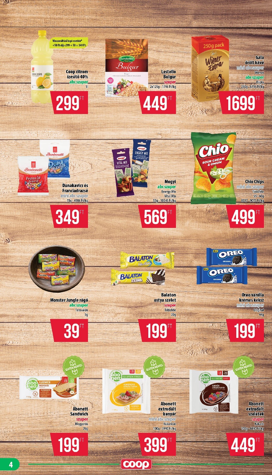 coop - Coop - Mecsek akciós újság, érvényes 2026.03.19. - 2026.03.25. - page: 4