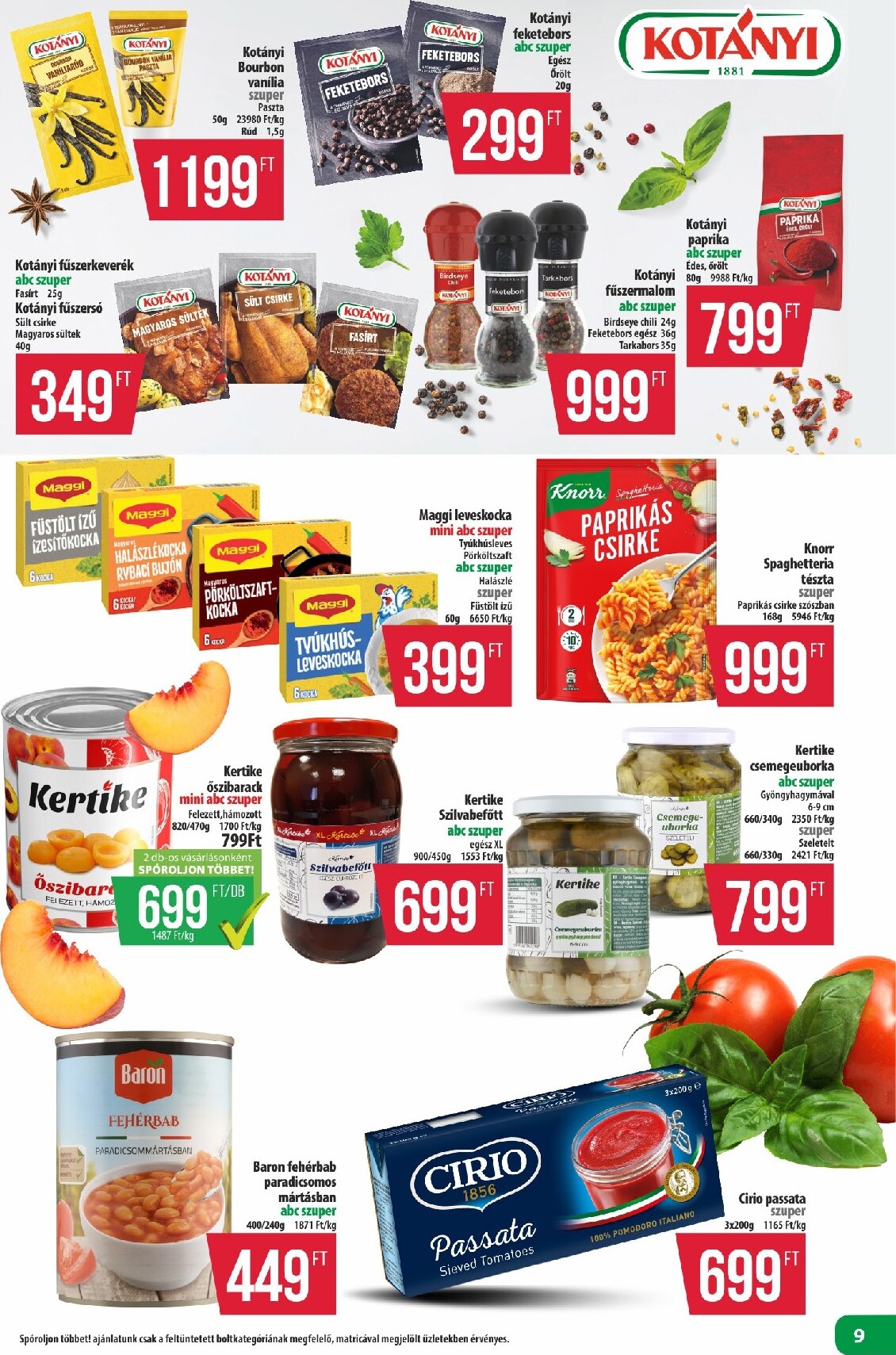 coop - Coop - Észak-Kelet akciós újság, érvényes 2026.03.19. - 2026.03.25. - page: 9