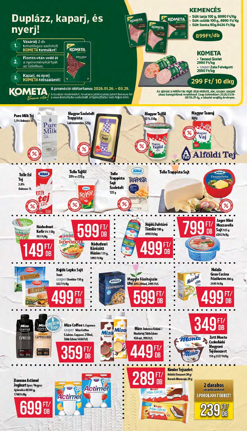 coop - Coop - Hétforrás akciós újság, érvényes 2026.03.19. - 2026.04.01. - page: 4