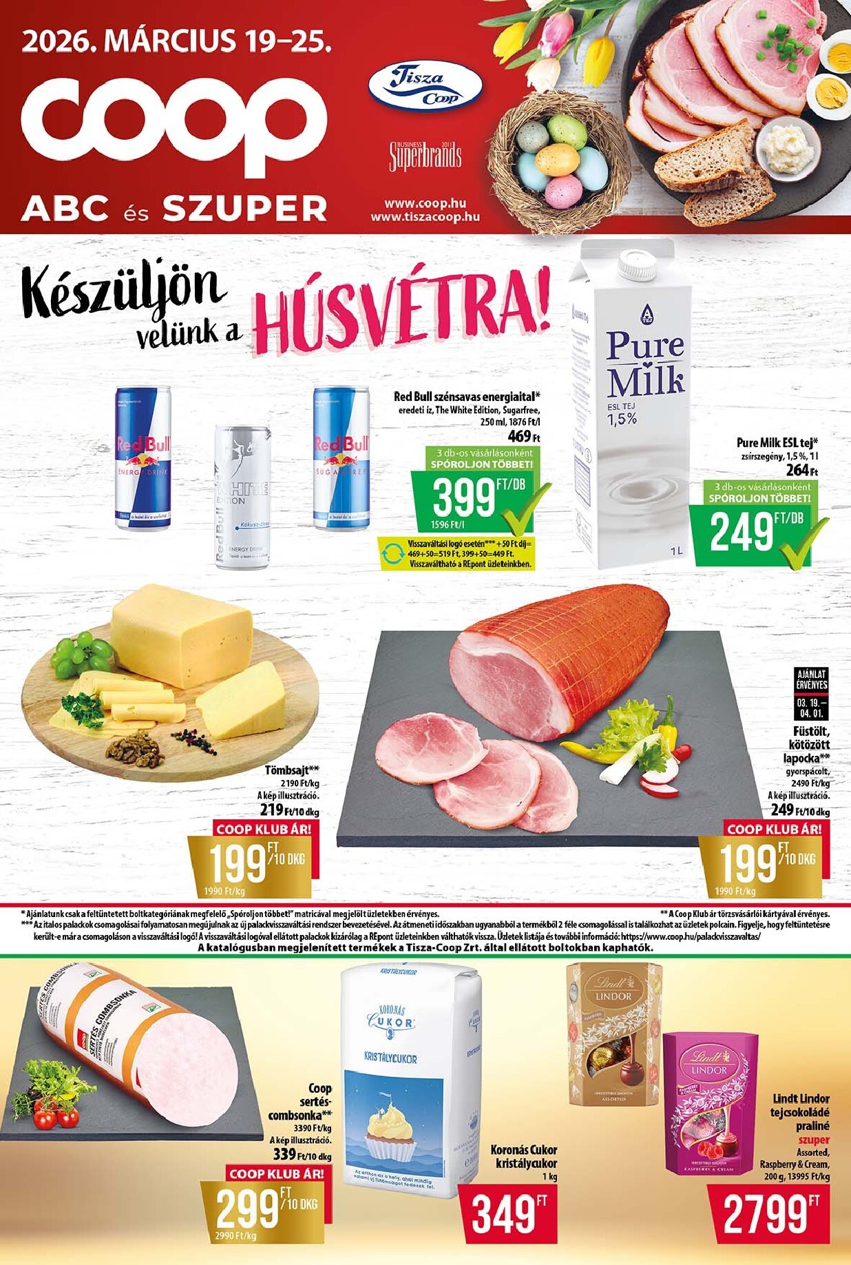 coop - Coop - Tisza - Abc-Szuper akciós újság, érvényes 2026.03.19. - 2026.03.25. - page: 1