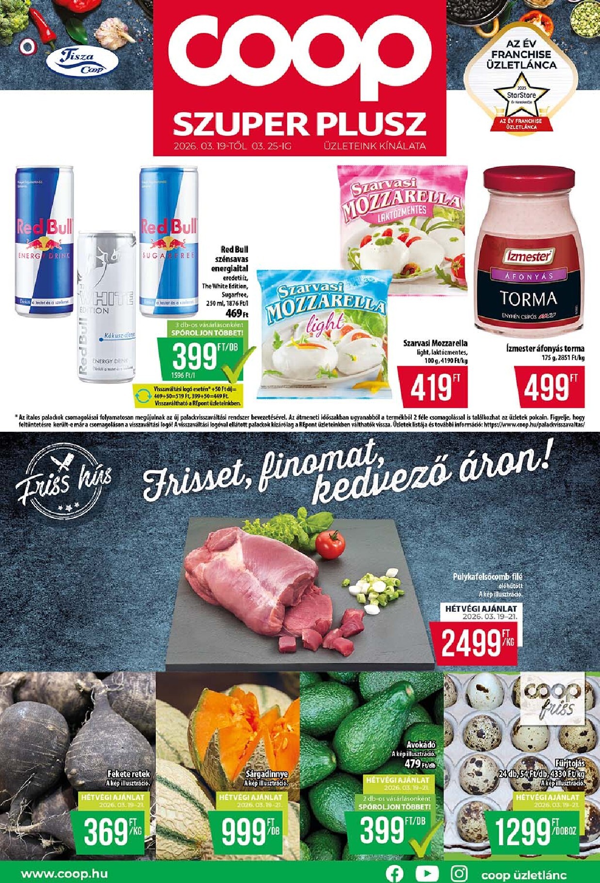 coop - Coop - Szuper Plusz akciós újság, érvényes 2026.03.19. - 2026.03.25.
