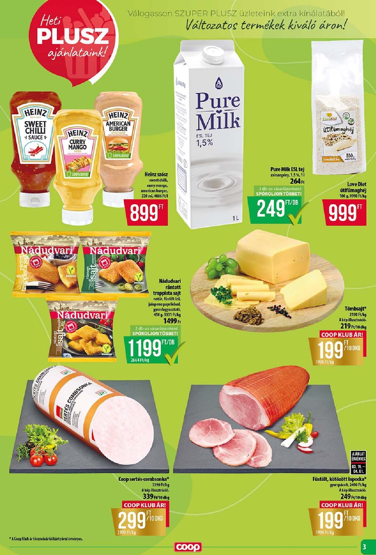 coop - Coop - Szuper Plusz akciós újság, érvényes 2026.03.19. - 2026.03.25. - page: 3