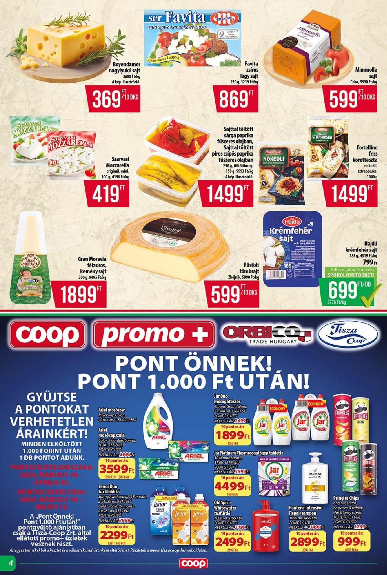 coop - Coop - Szuper Plusz akciós újság, érvényes 2026.03.19. - 2026.03.25. - page: 4