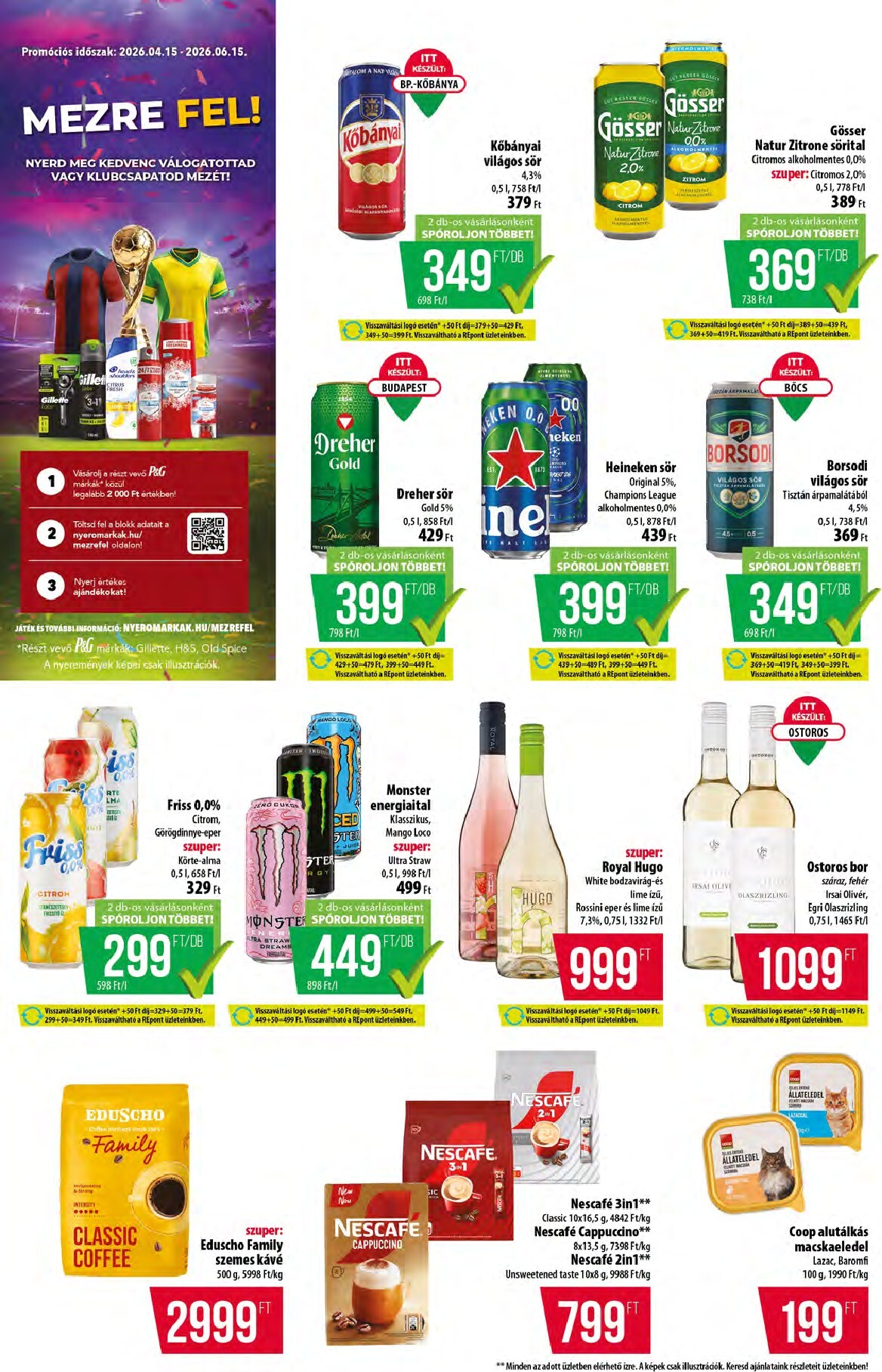 coop - A jövőbeli Coop - Alföld - Abc-Szuper akciós újság csütörtöktől 2026.04.30.-tól szerdától 2026.05.06.-ig érvényes. - page: 10