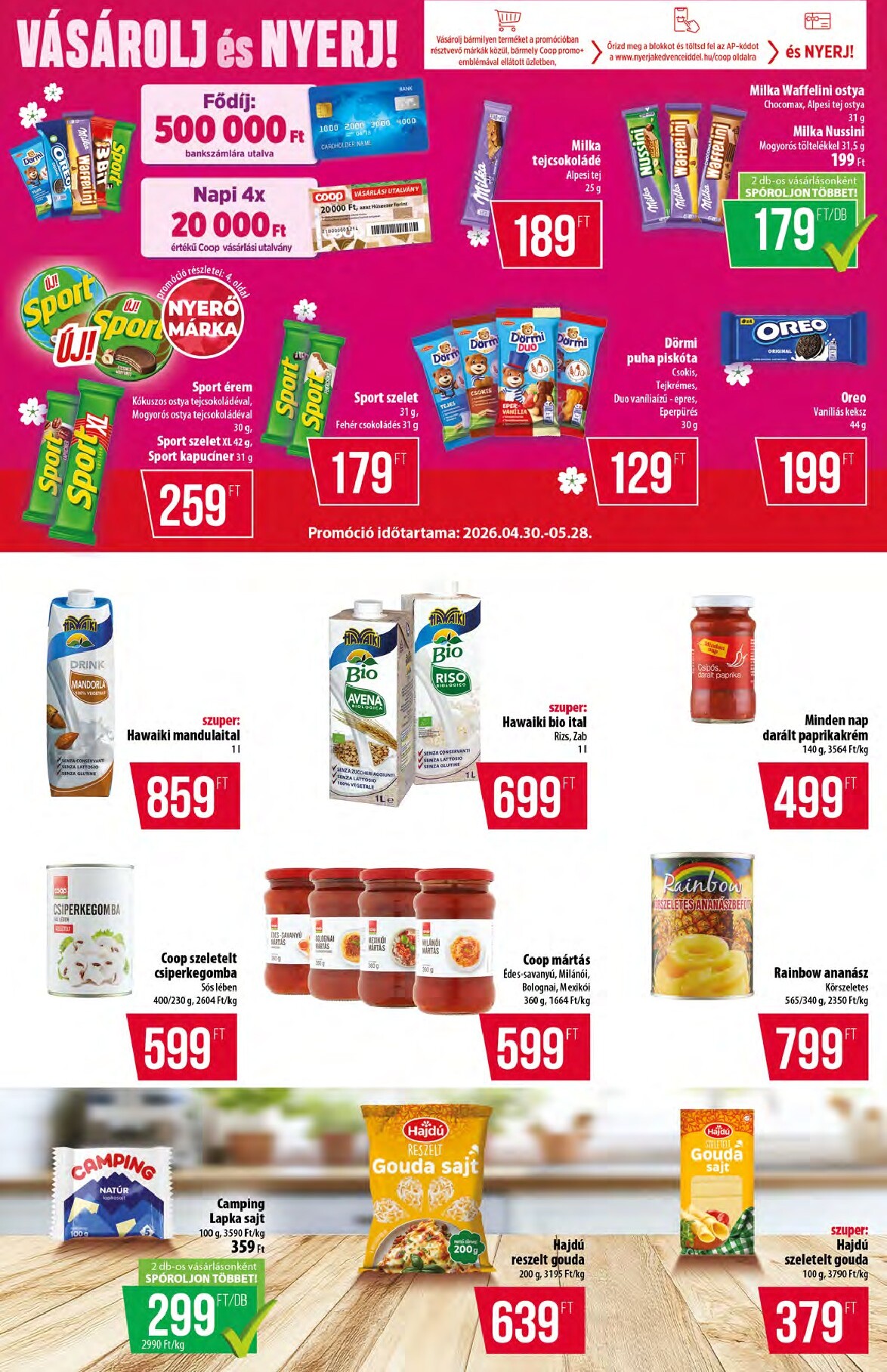 coop - A jövőbeli Coop - Alföld - Abc-Szuper akciós újság csütörtöktől 2026.04.30.-tól szerdától 2026.05.06.-ig érvényes. - page: 7