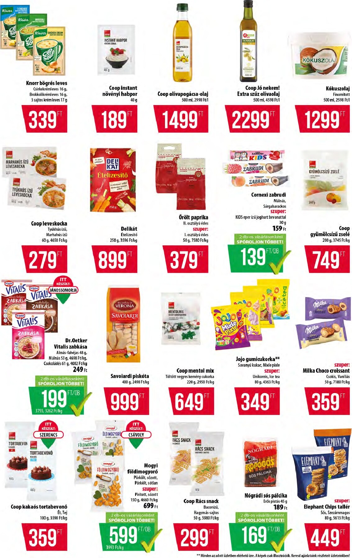 coop - A jövőbeli Coop - Abc Szuper Észak-Kelet akciós újság csütörtöktől 2026.04.30.-tól szerdától 2026.05.06.-ig érvényes. - page: 8