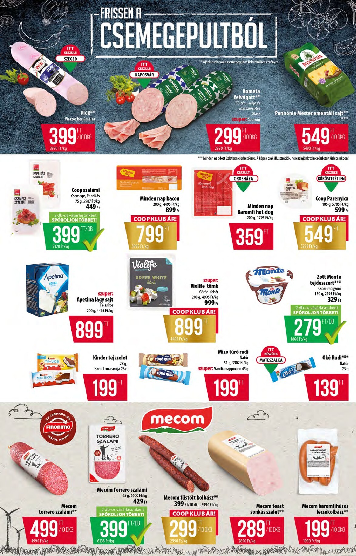 coop - A jövőbeli Coop - Abc Szuper Észak-Kelet akciós újság csütörtöktől 2026.04.30.-tól szerdától 2026.05.06.-ig érvényes. - page: 2