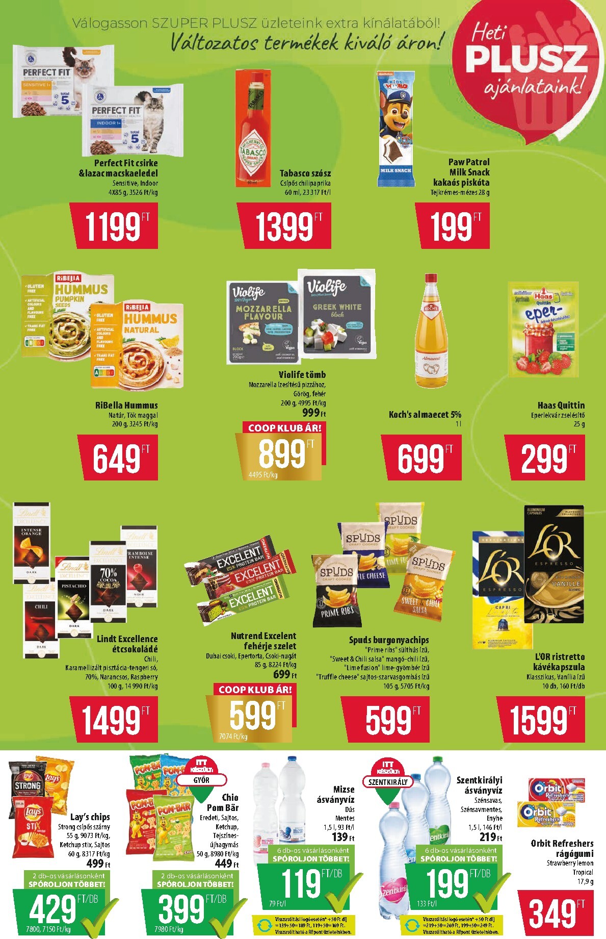 coop - A jövőbeli Coop - Alföld Szuper Plusz akciós újság csütörtöktől 2026.04.30.-tól szerdától 2026.05.06.-ig érvényes. - page: 9