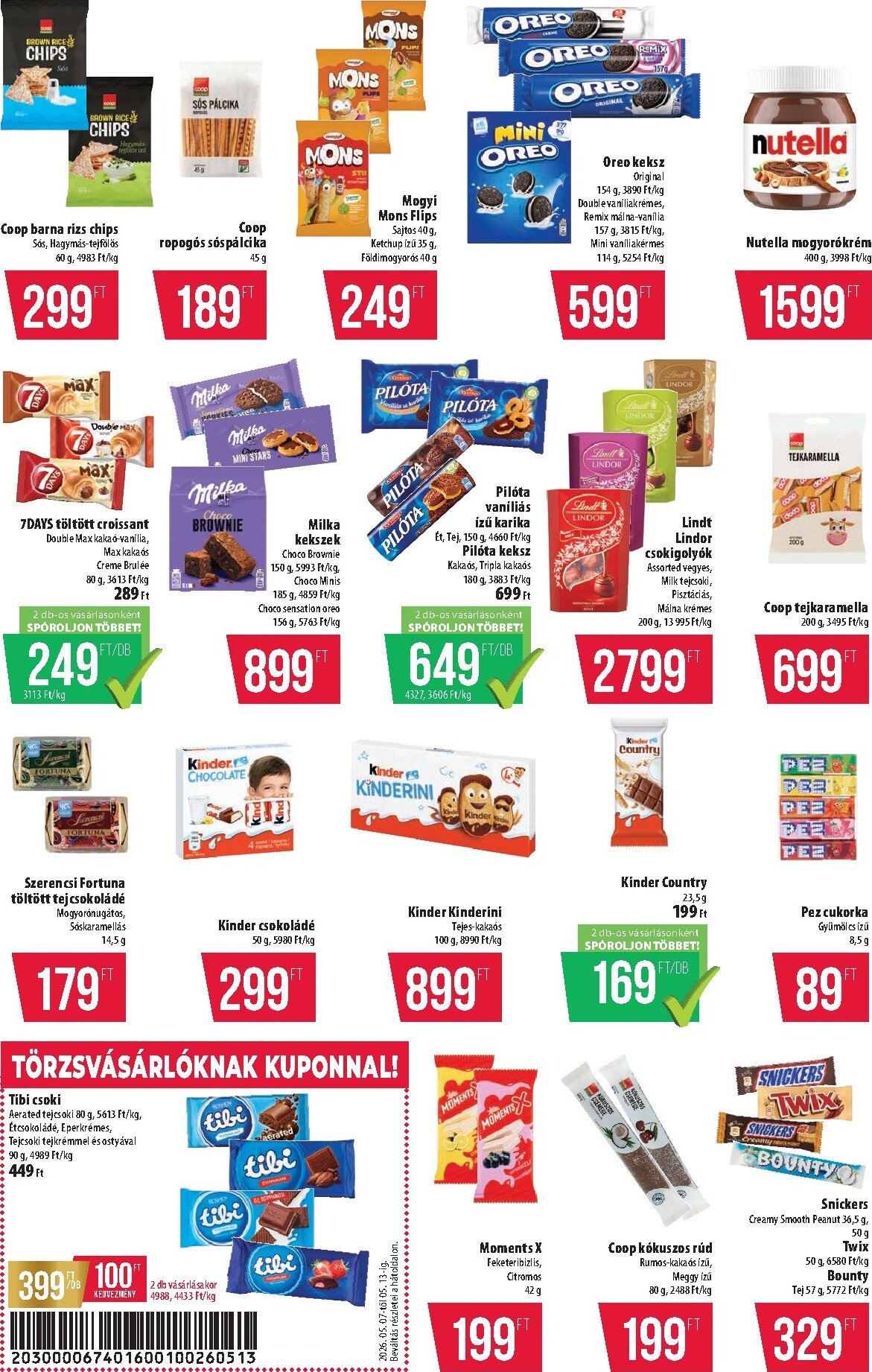 coop - A jövőbeli Coop - Tisza Szuper Plusz akciós újság csütörtöktől 2026.05.07.-tól szerdától 2026.05.13.-ig érvényes. - page: 7